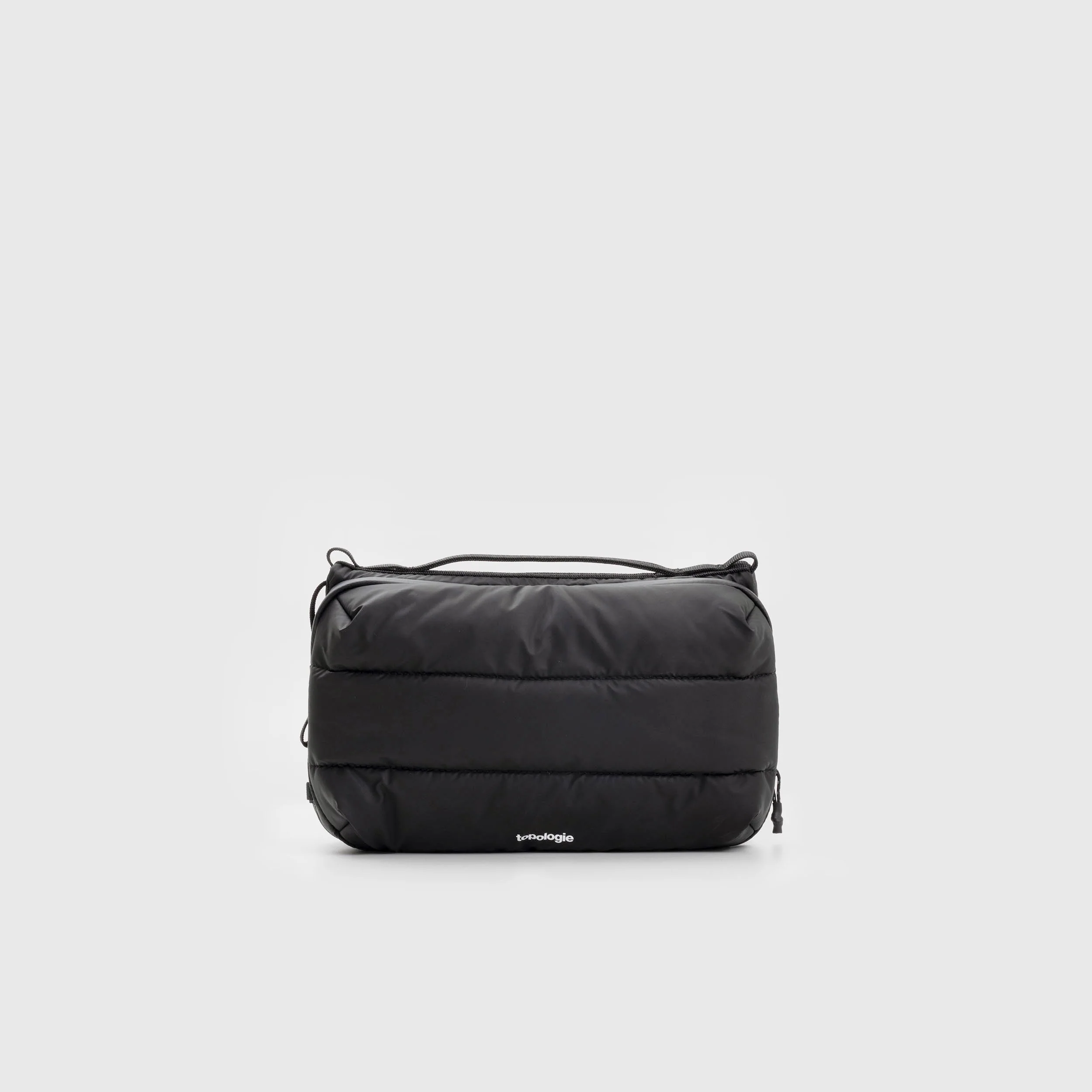 Bottle Sacoche Medium Black Puffer