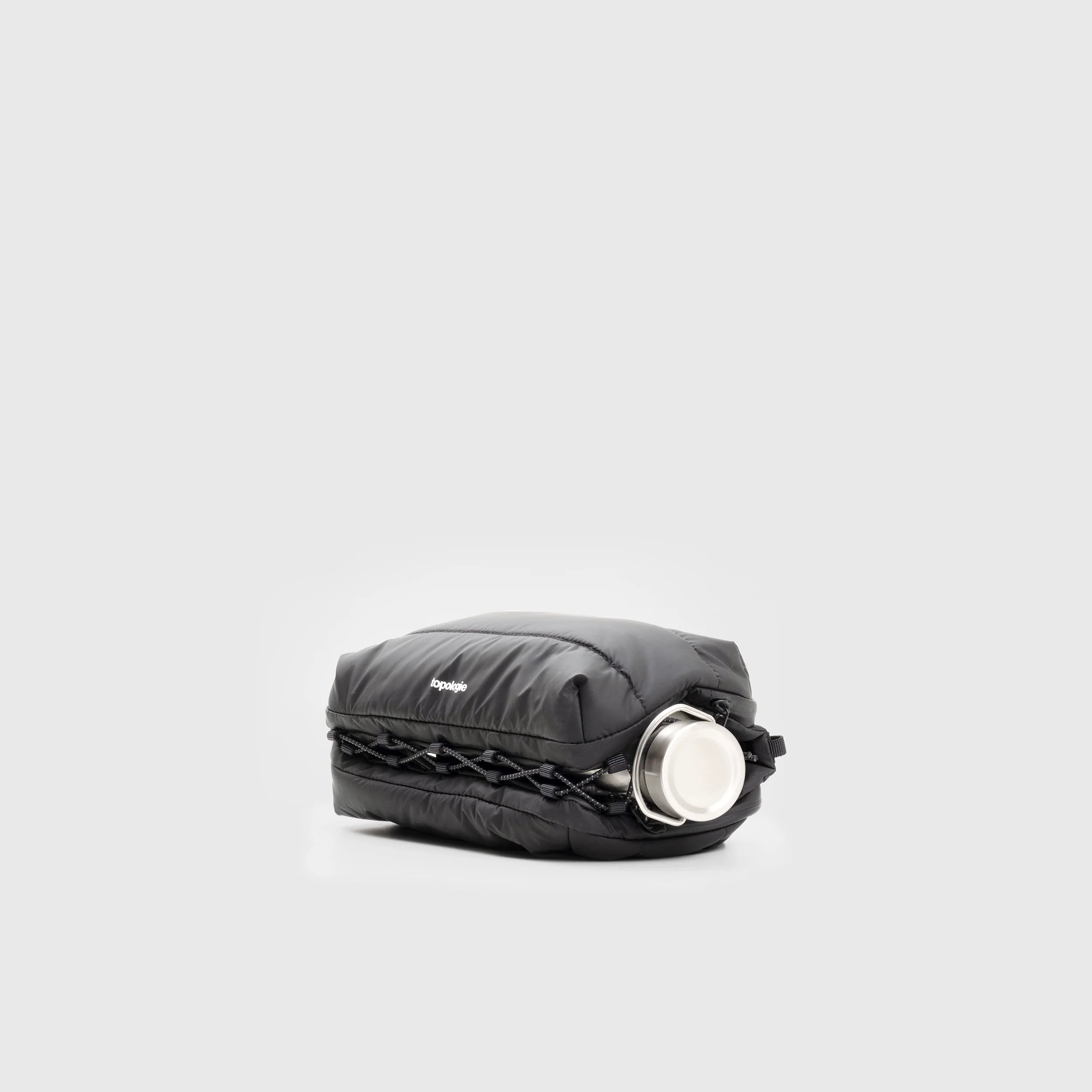 Bottle Sacoche Medium Black Puffer - Image 3
