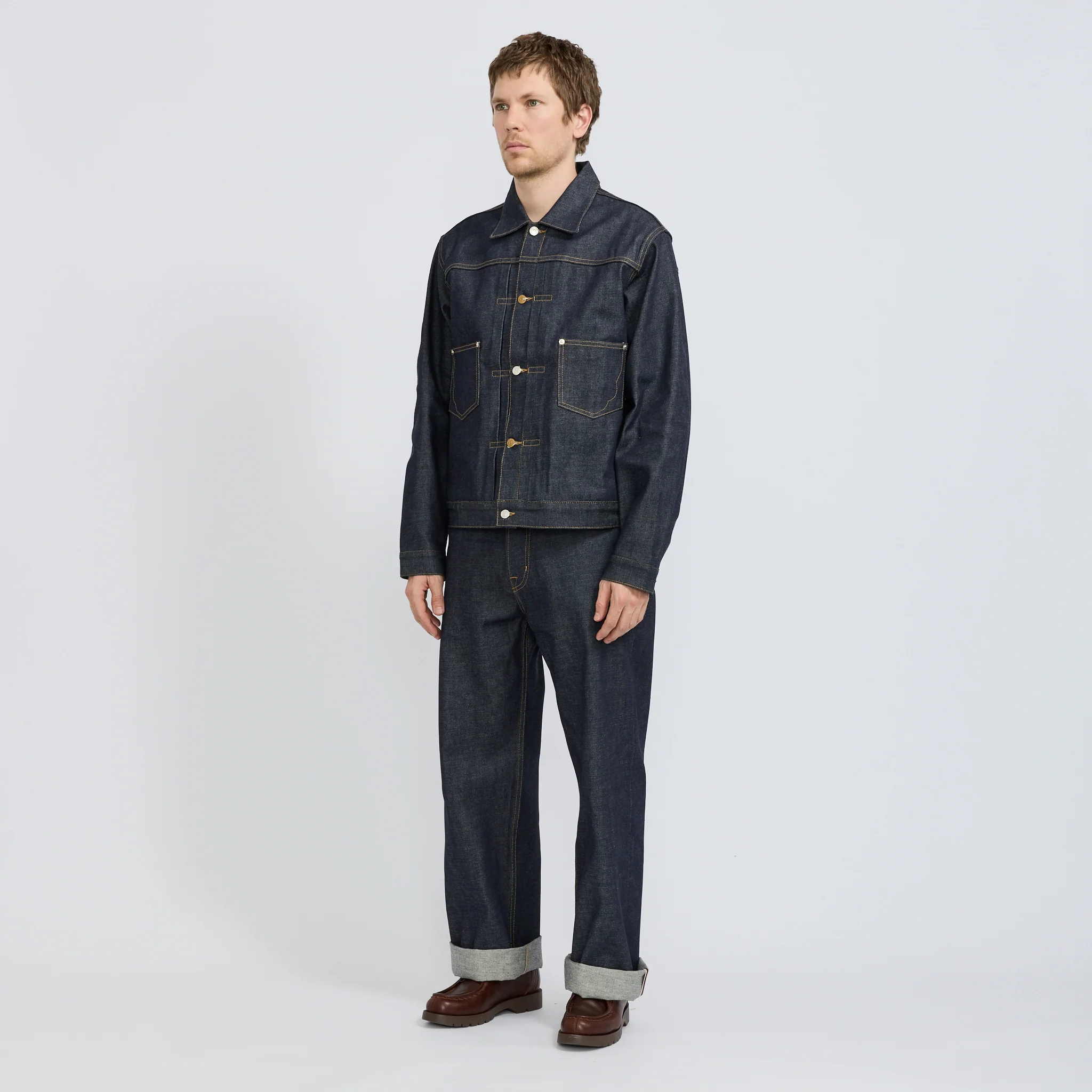 Brain Dead x A.P.C. Type 00 Selvedge Denim Pant Indigo - Image 7