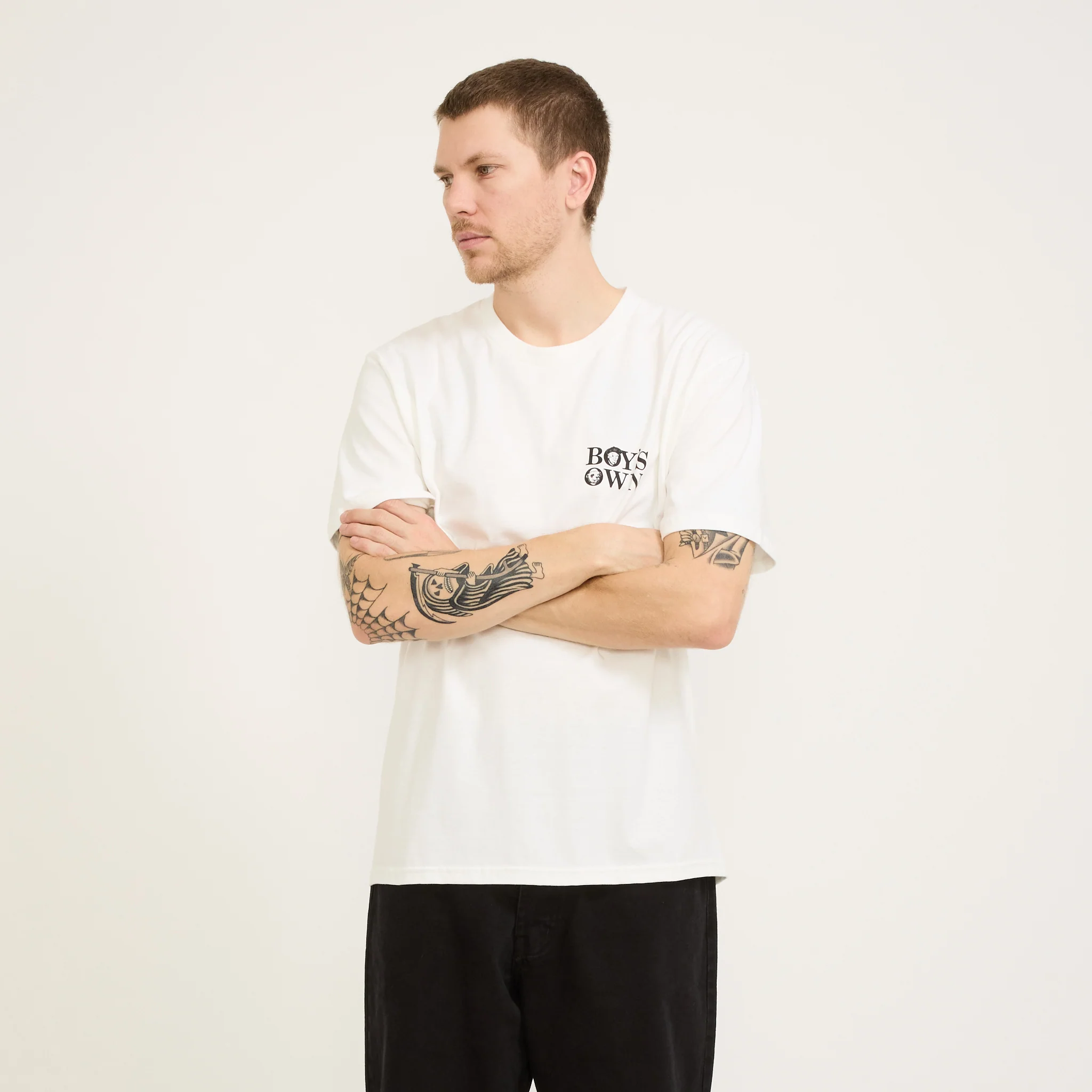 Bring The Noise Print Tee White - Image 2