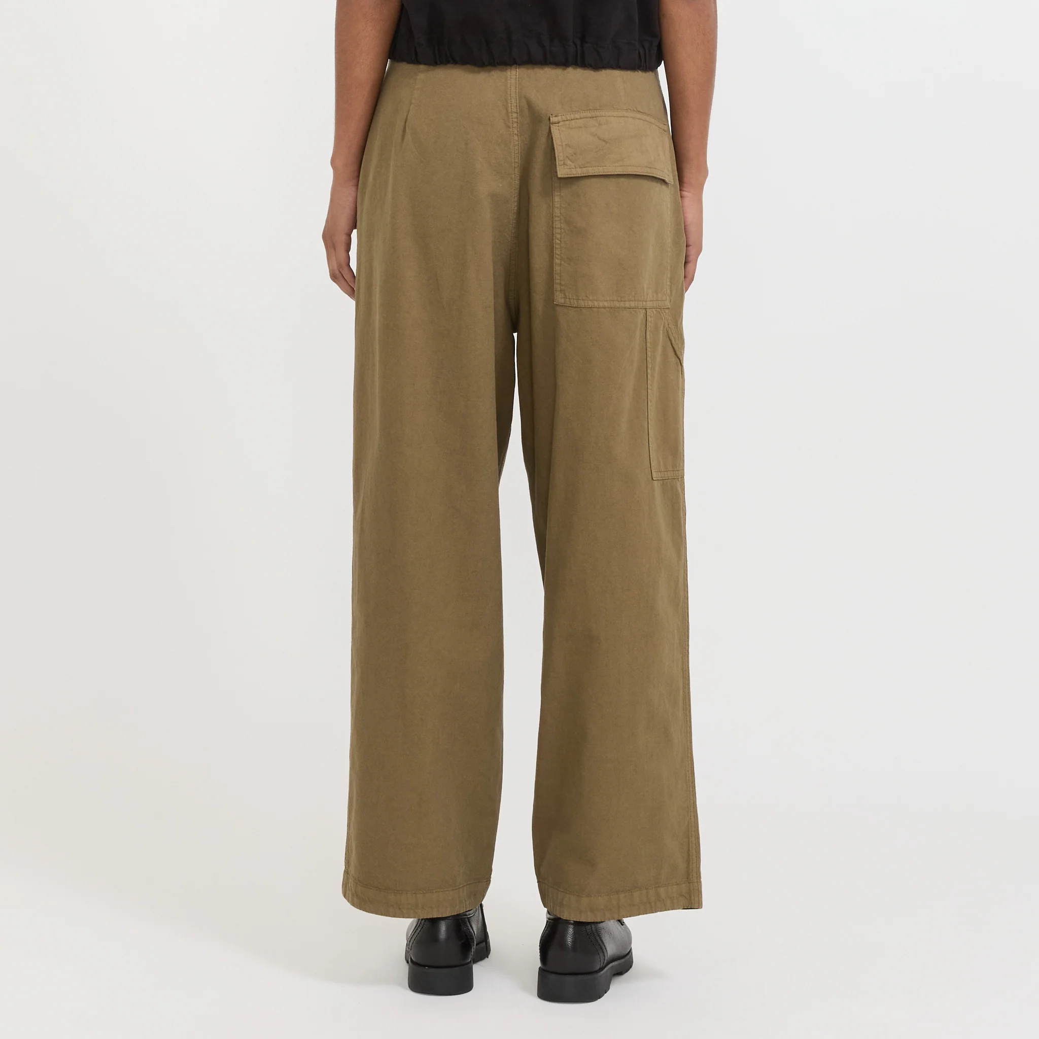 British Worker Pant Canteen Green - Image 4