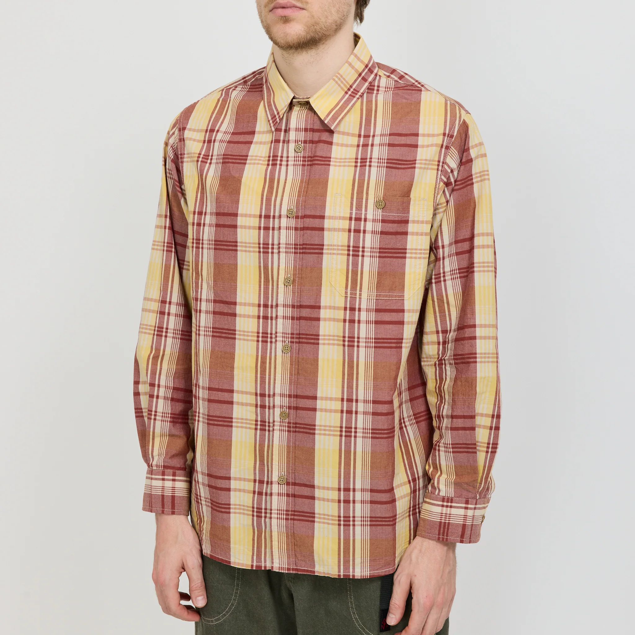 Broadcloth Stance Shirt Mustard - Image 5