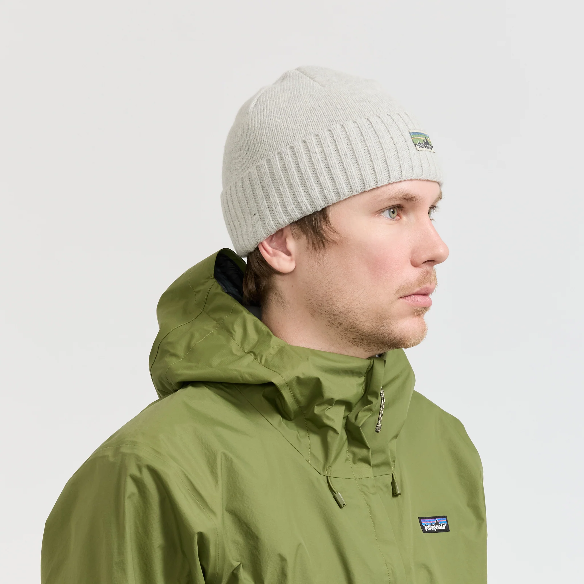 Brodeo Beanie OG Legacy Label: Crisp Grey - Image 4