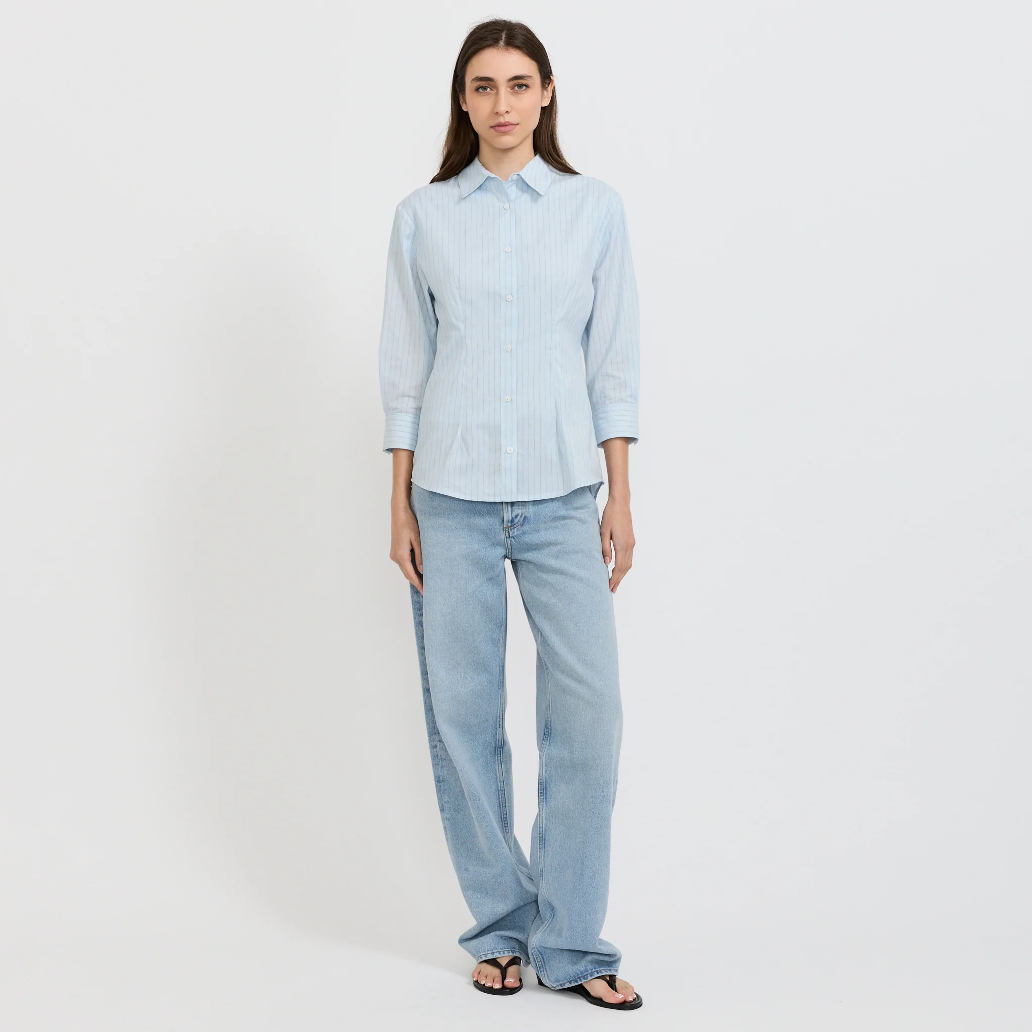 Bruna Shirt Blue - Image 2