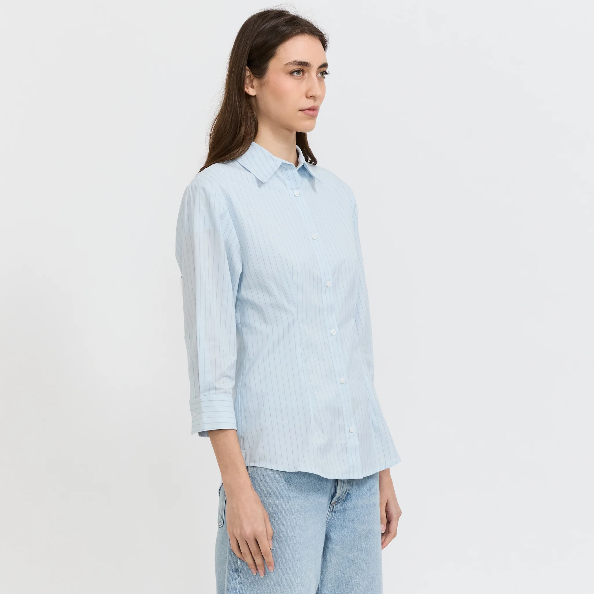 Bruna Shirt Blue - Image 3