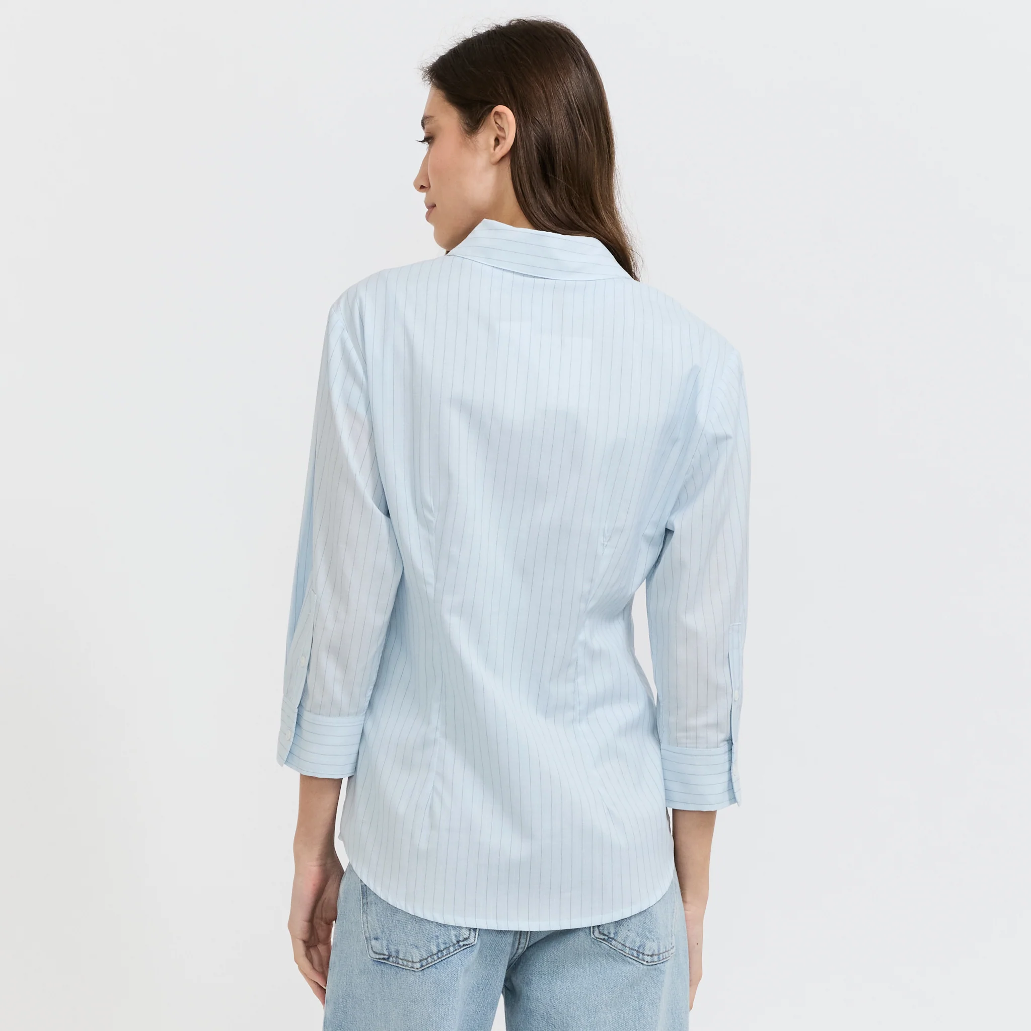 Bruna Shirt Blue - Image 4
