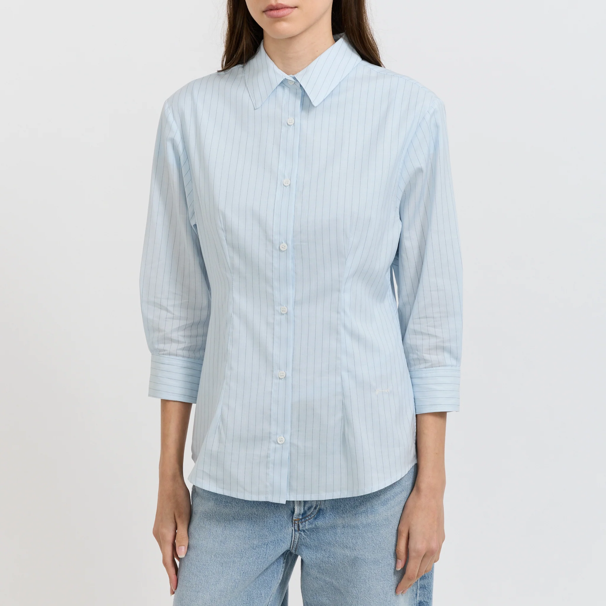 Bruna Shirt Blue - Image 5