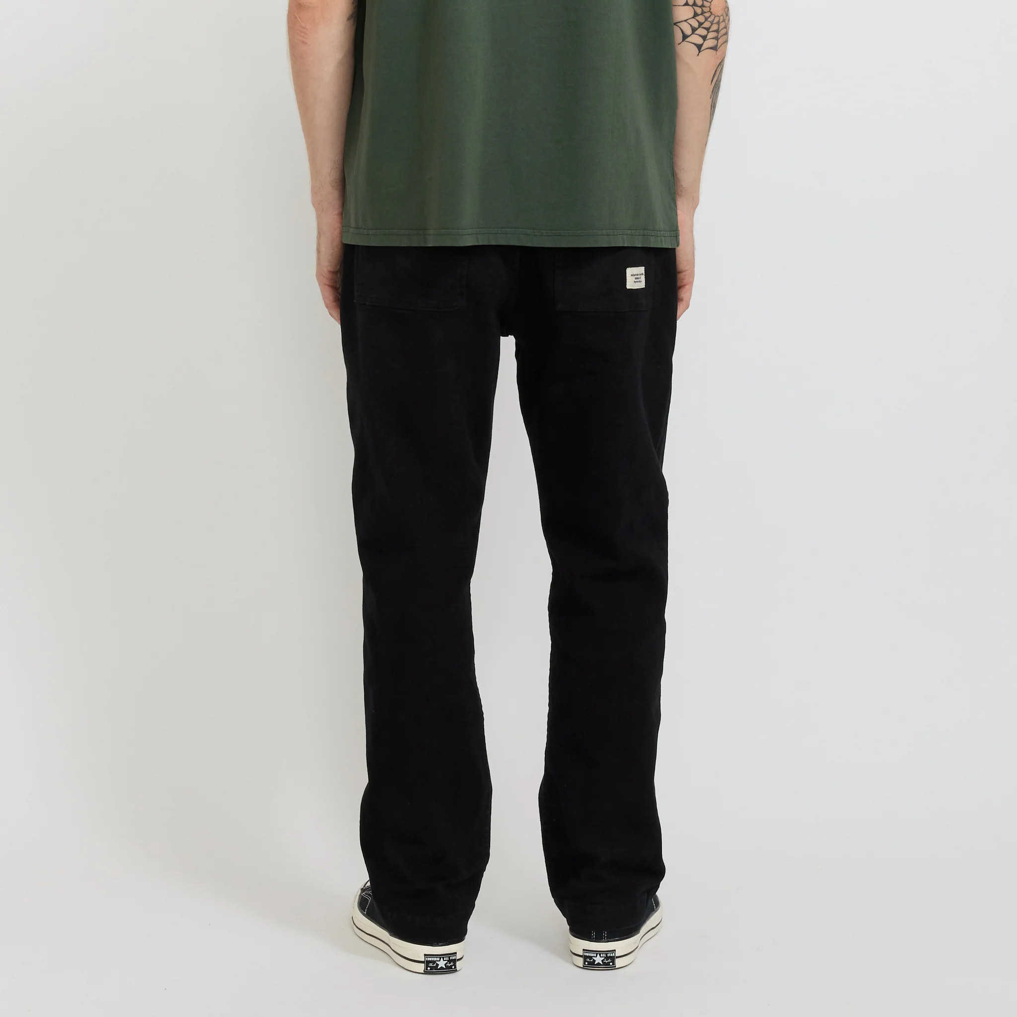 Brushed Twill Pants Black - Image 4