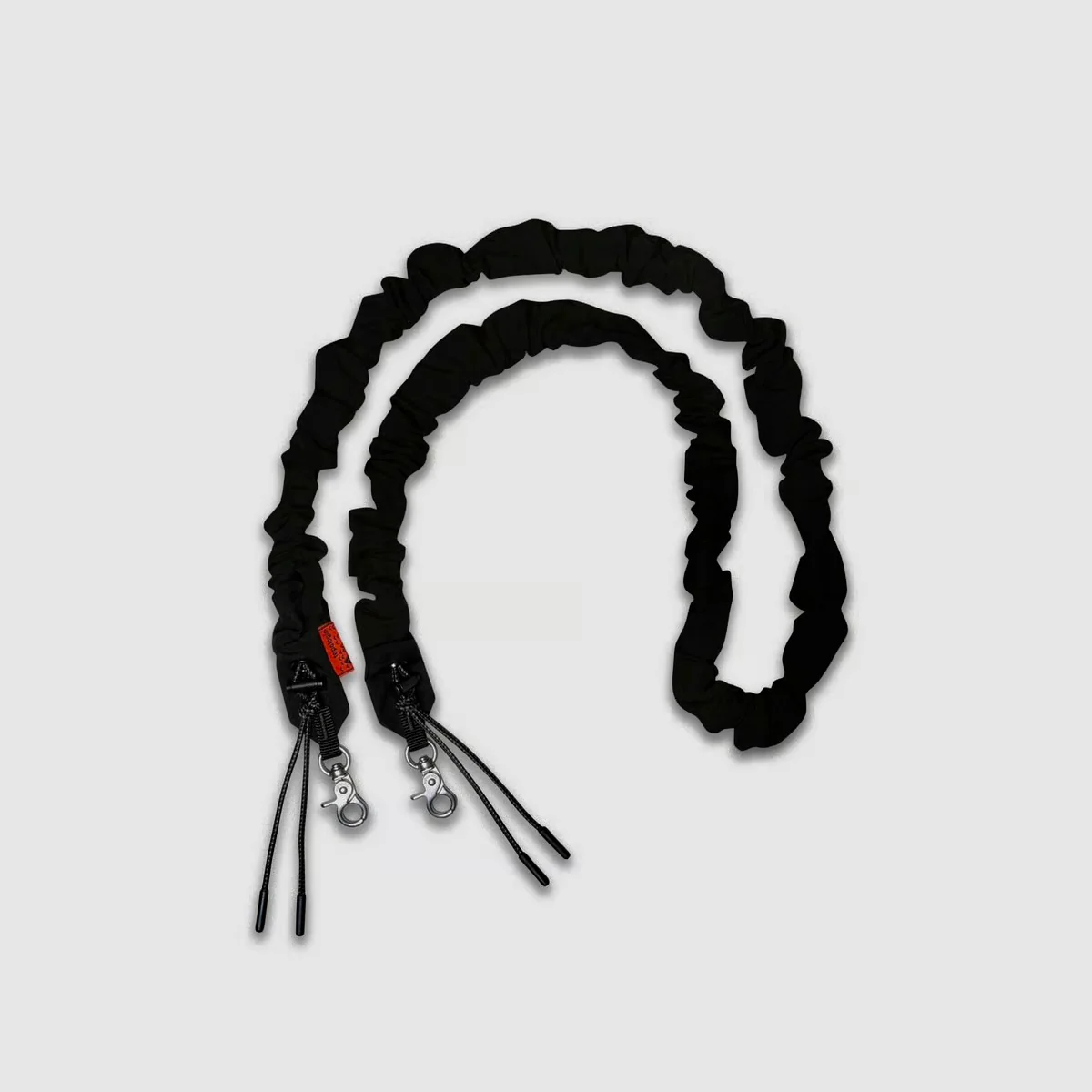 Bungee Strap Black Tech Sateen