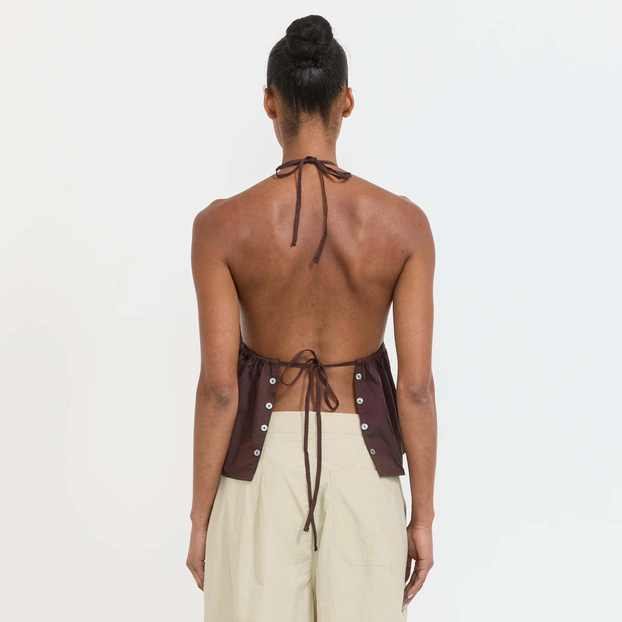 Button Halter Umber - Image 4