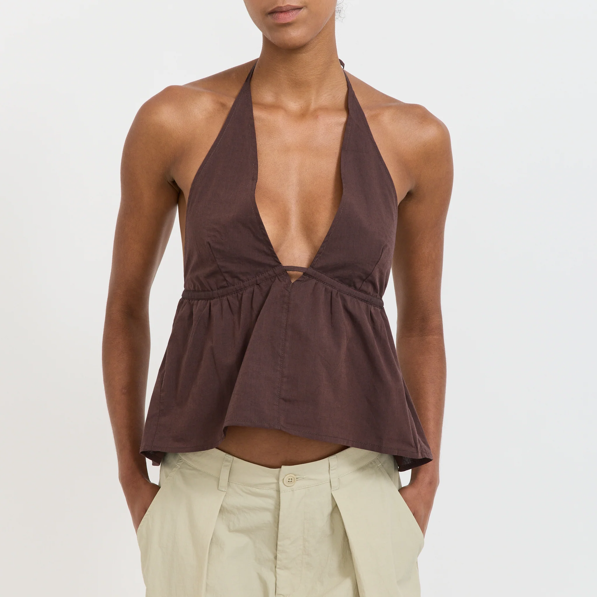Button Halter Umber - Image 5