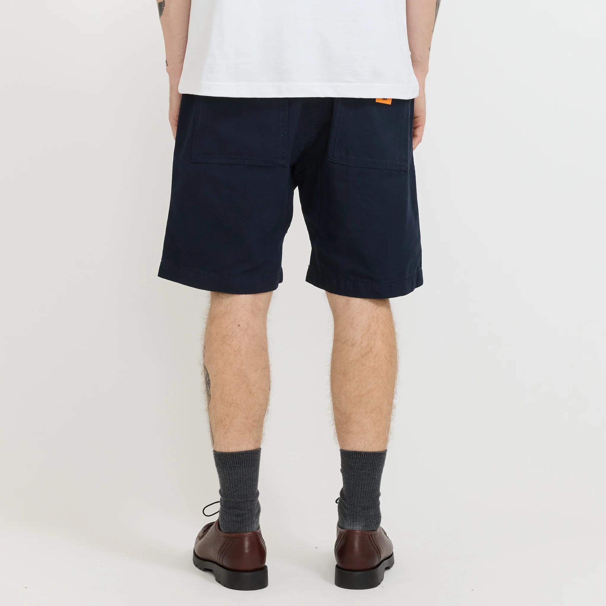 Canvas Chef Shorts Dark Navy - Image 4