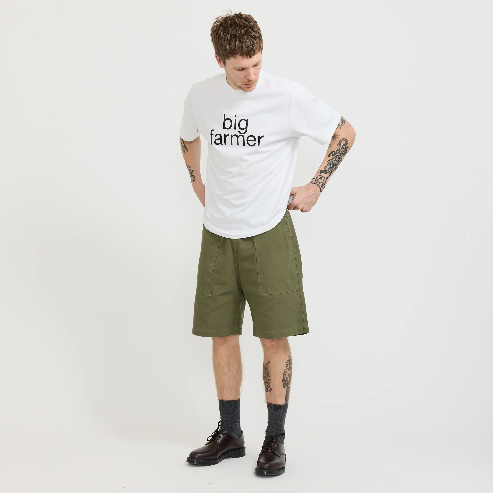Classic Chef Shorts Olive
