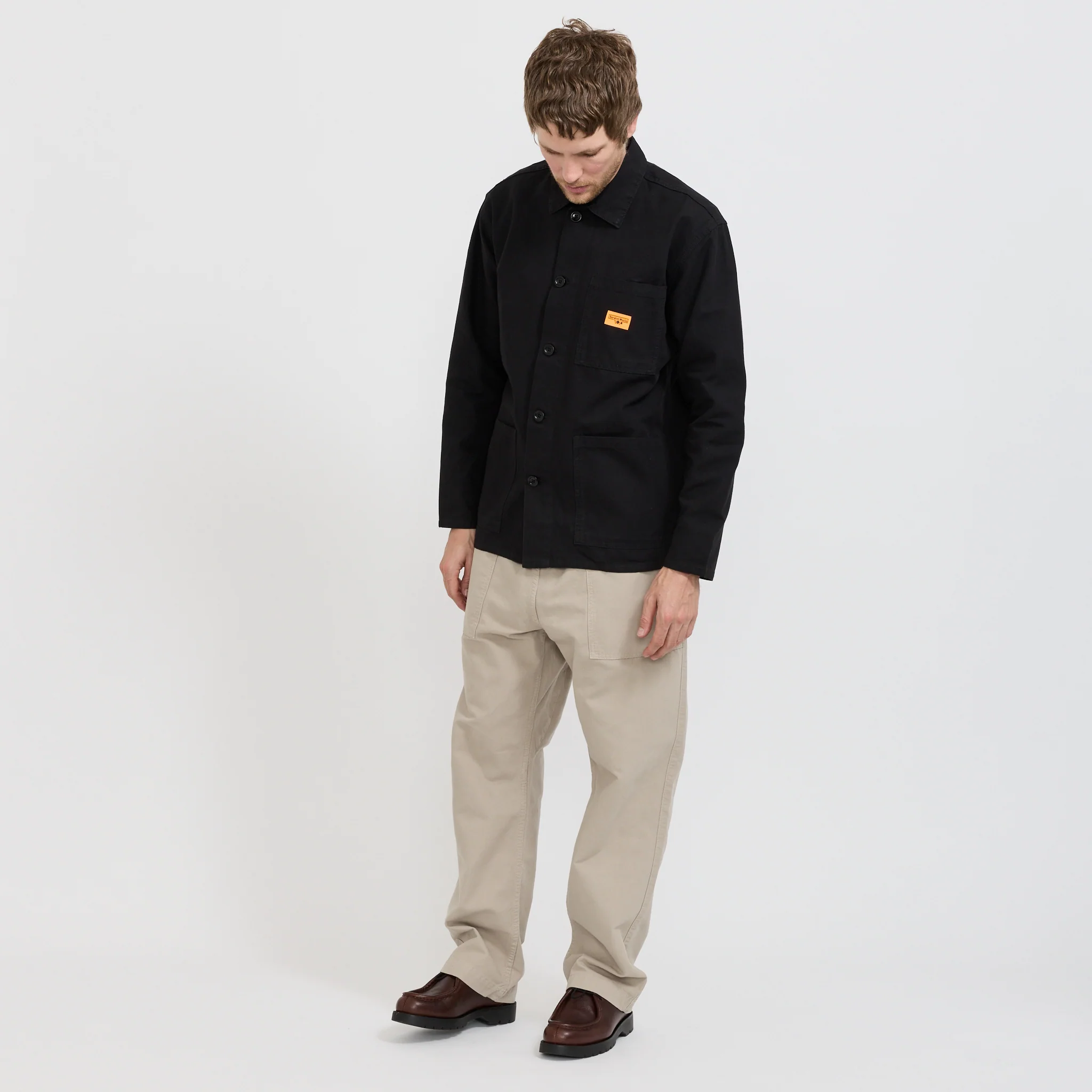 Classic Chore Shirt Black - Image 2