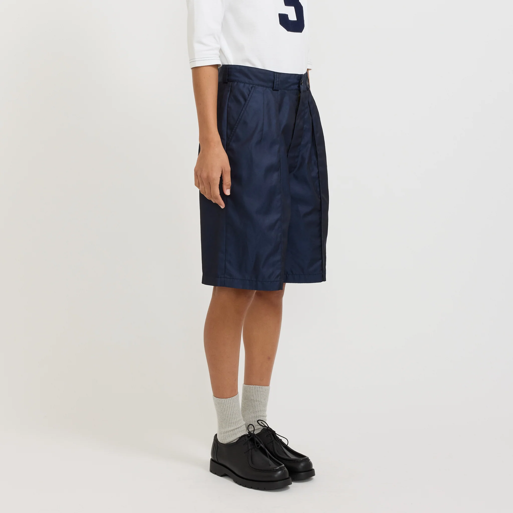 Chamb Short Navy - Image 3