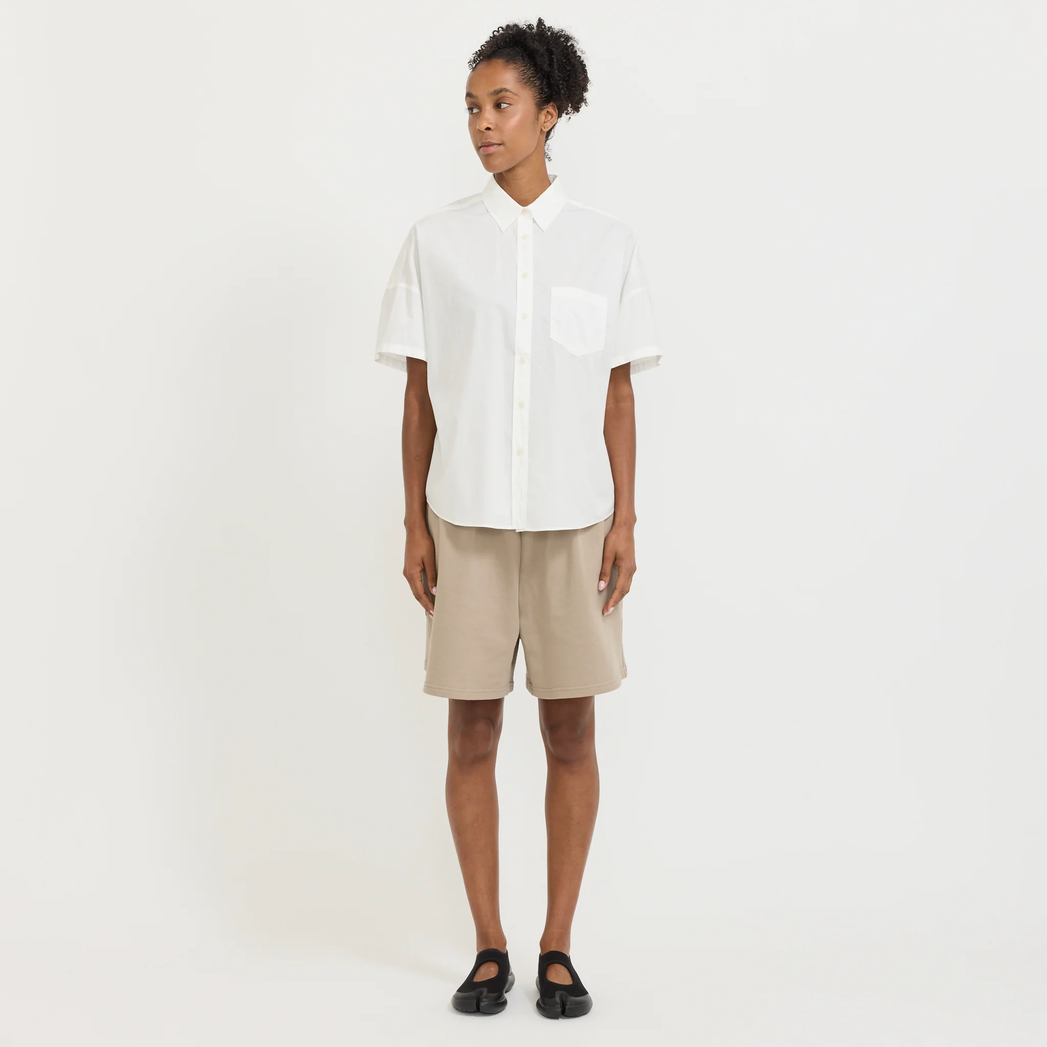 Chiara Short Sleeve Shirt White - Image 2