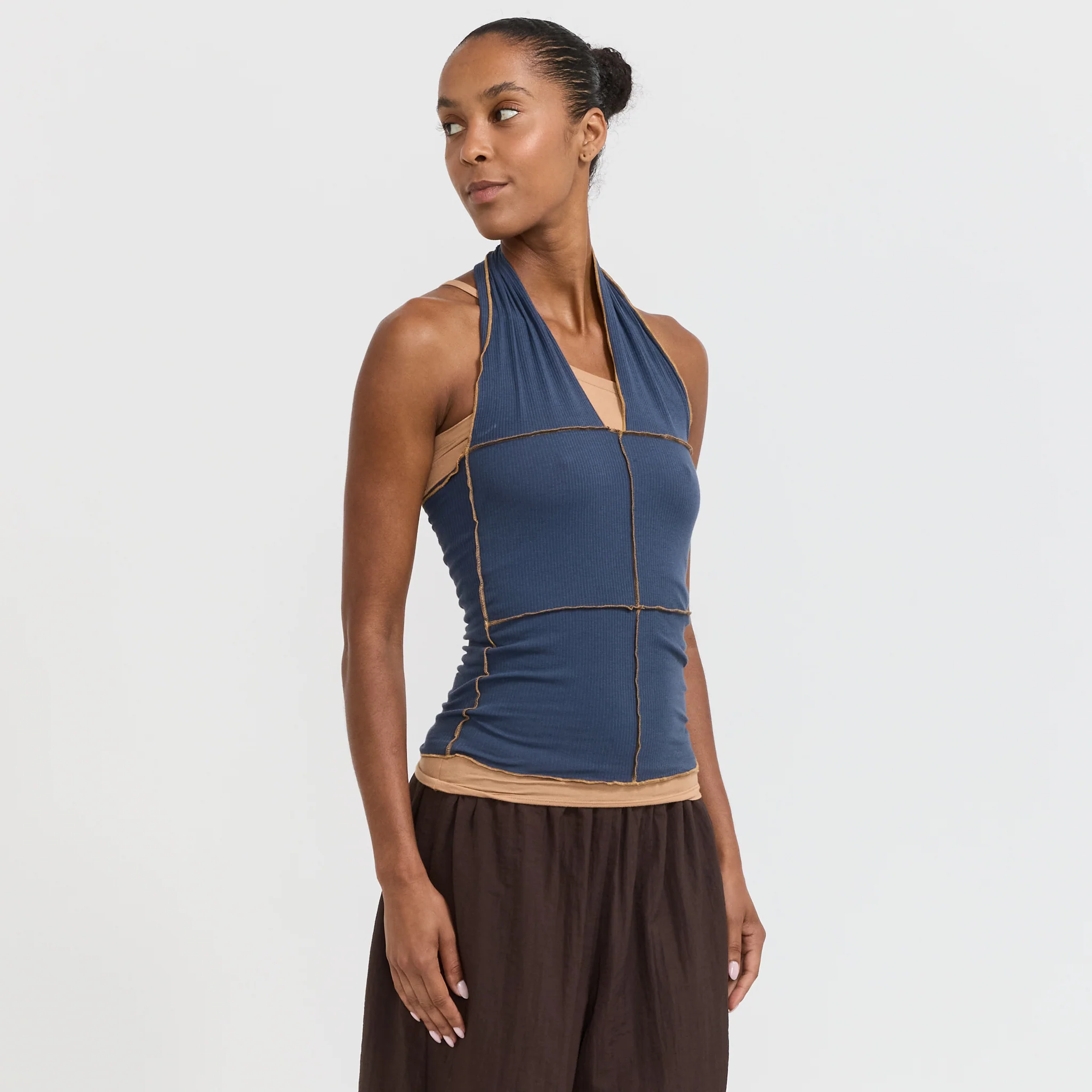 Cinder Halter Top Preston Blue - Image 3