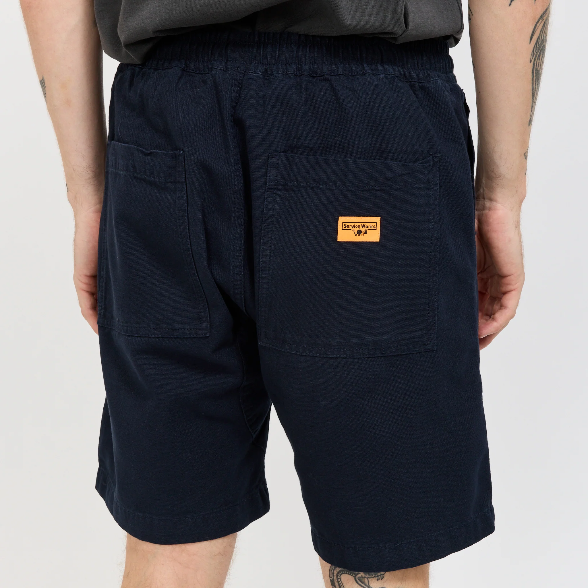 Classic Chef Shorts Dark Navy - Image 6