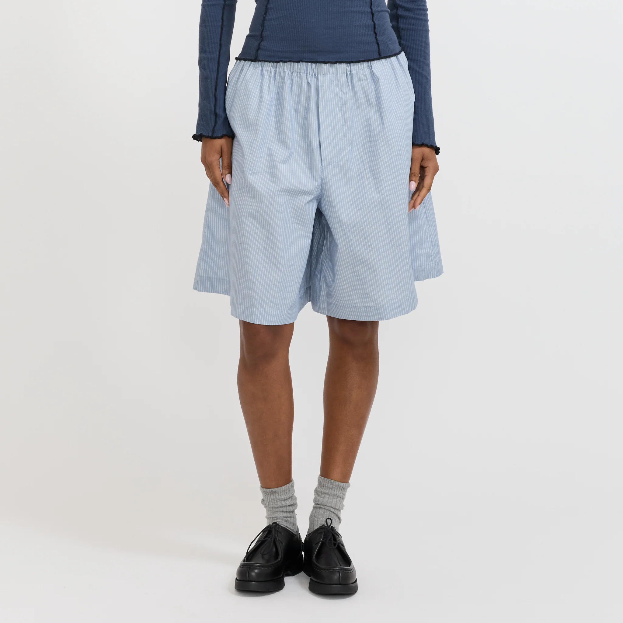 Claude Shorts Blue Stripe