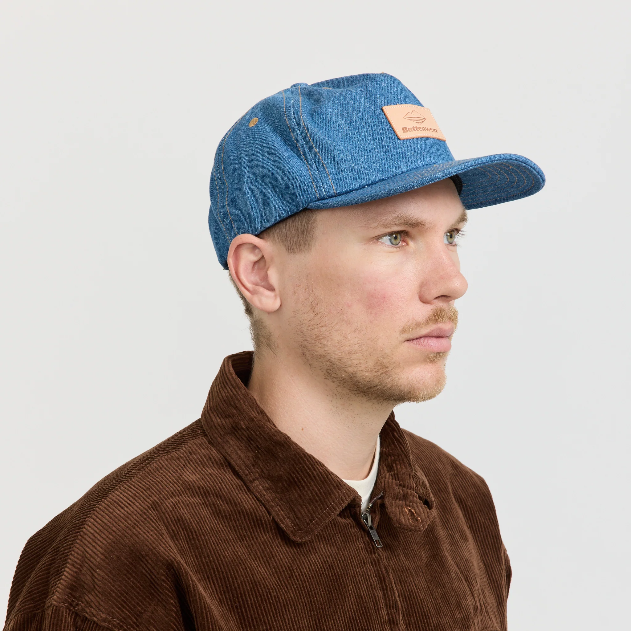 Club Cap Indigo Washed - Image 3