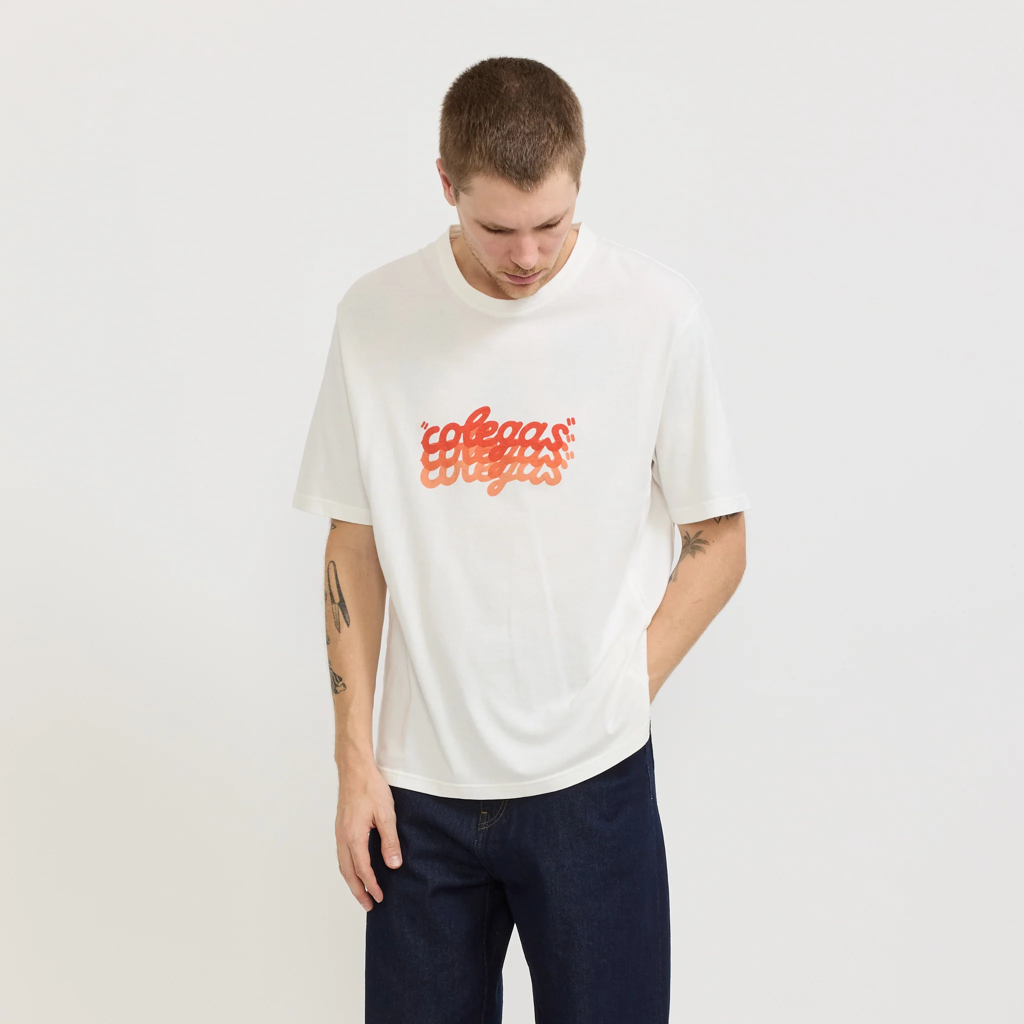 Colegas S/S Tee Off White