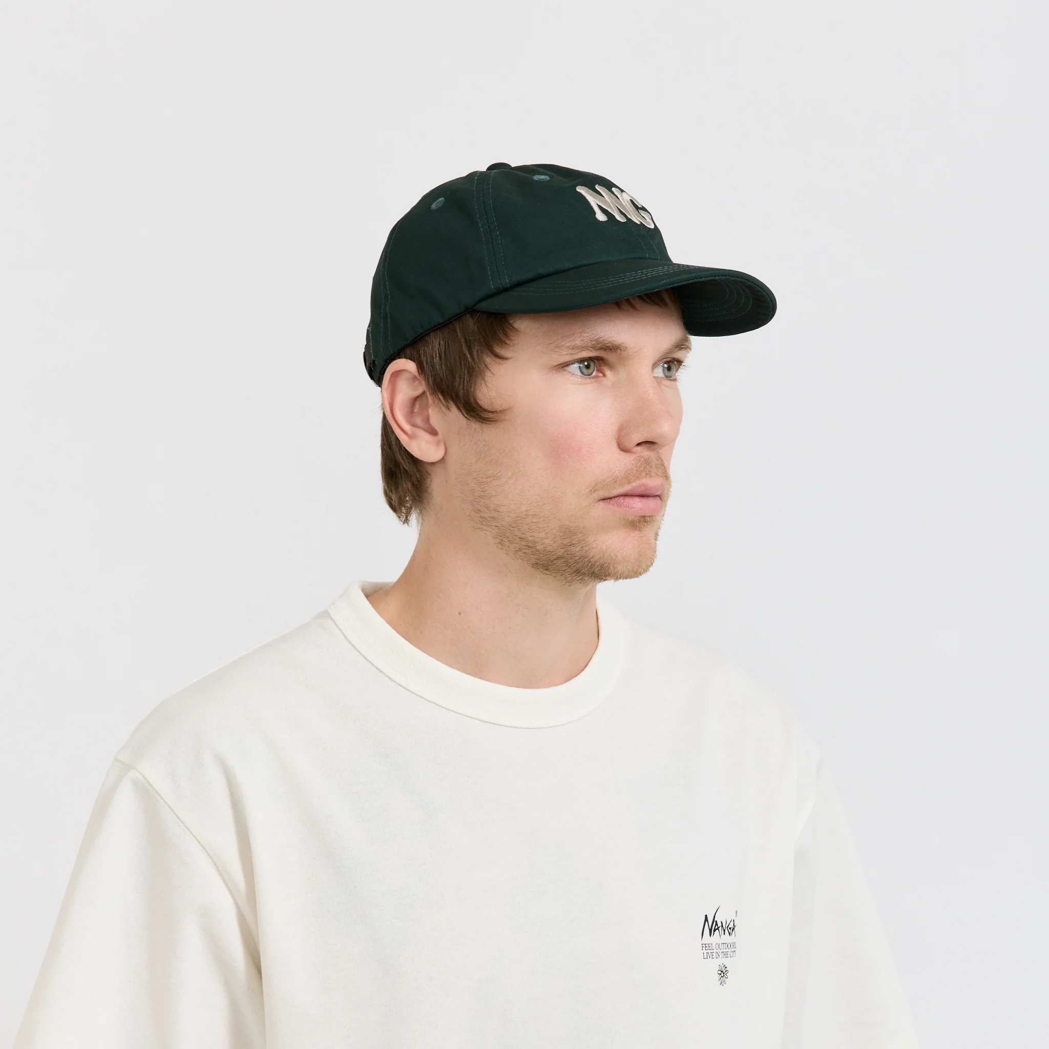 Cotton Twill NNG Logo Cap Green - Image 4
