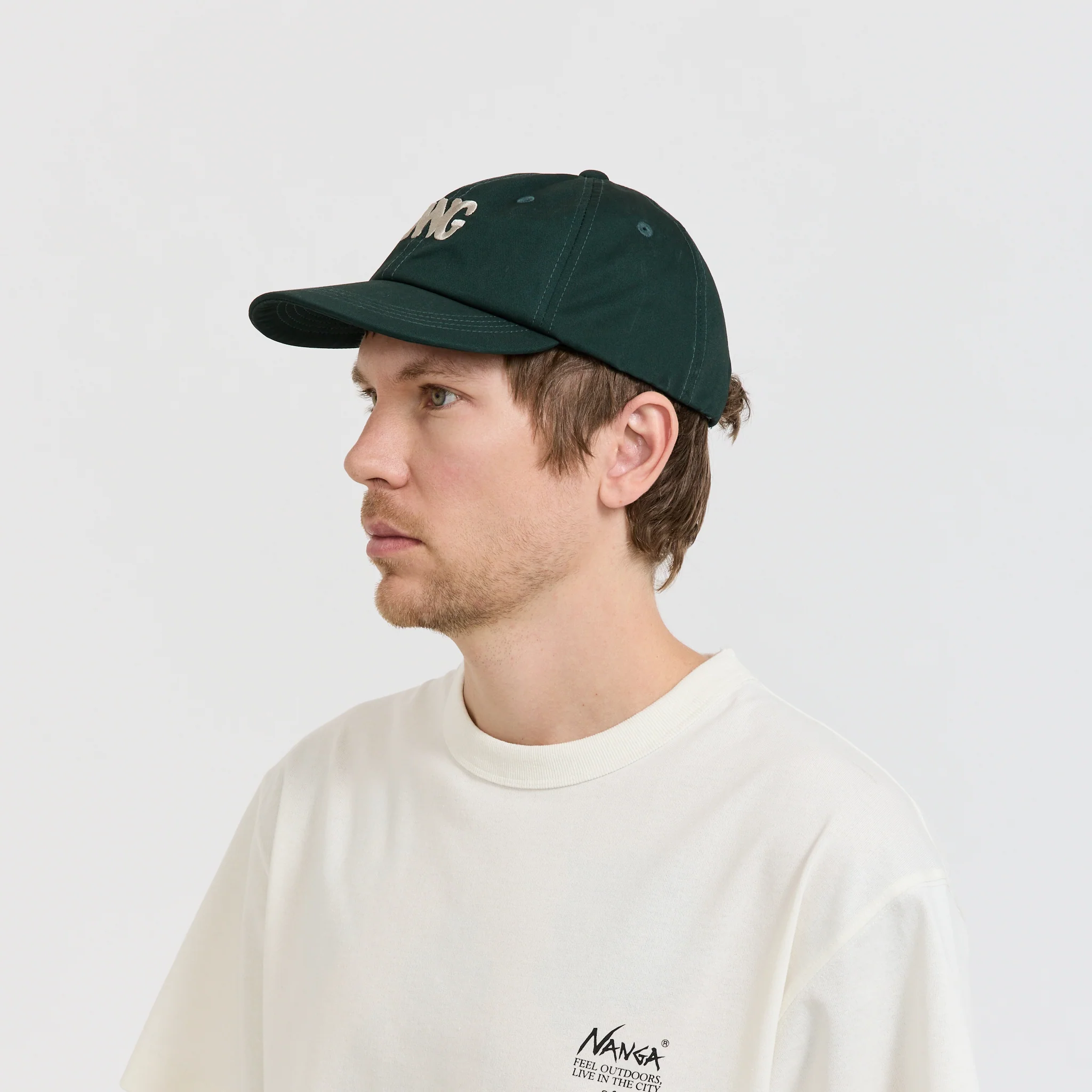 Cotton Twill NNG Logo Cap Green - Image 5
