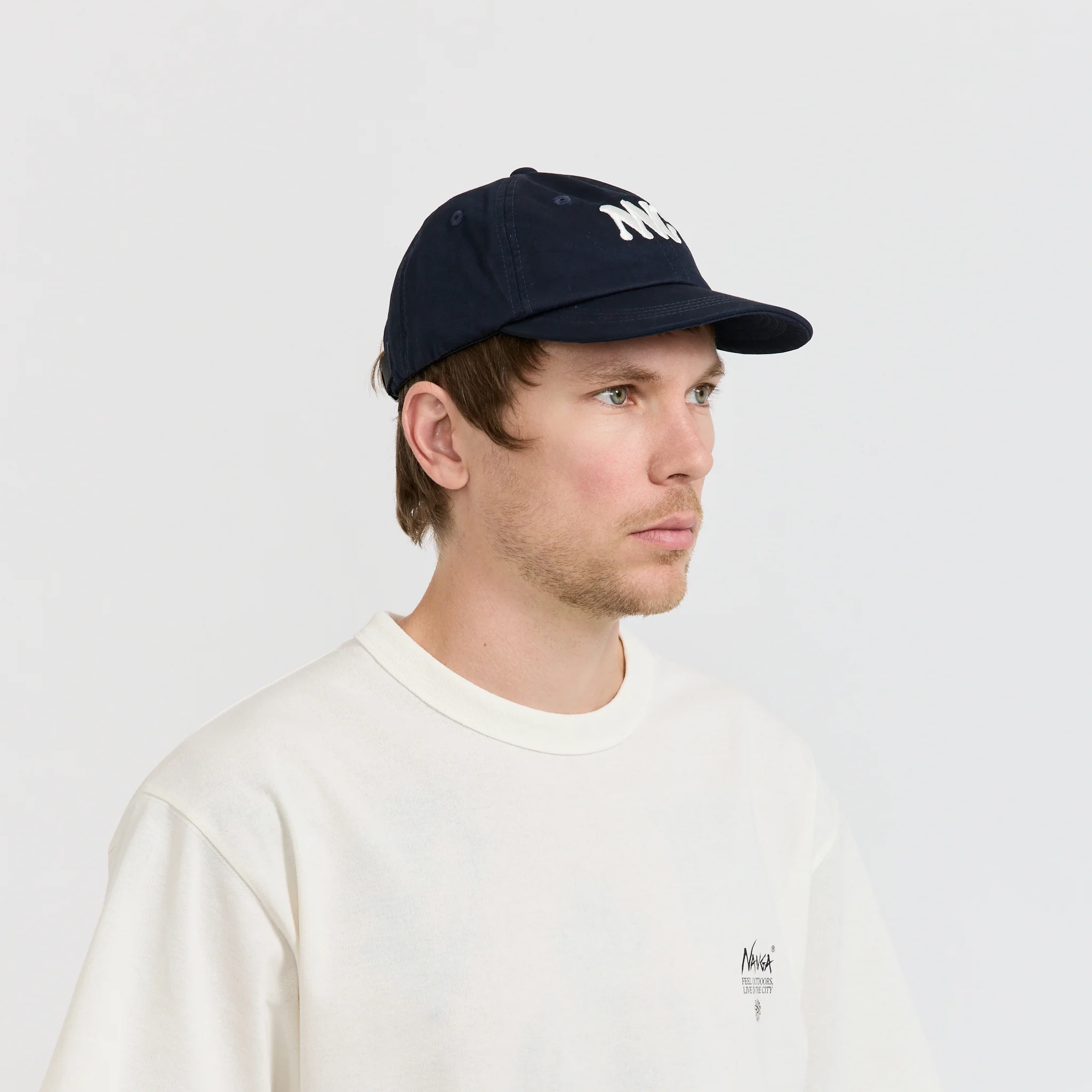 Cotton Twill NNG Logo Cap Navy - Image 4