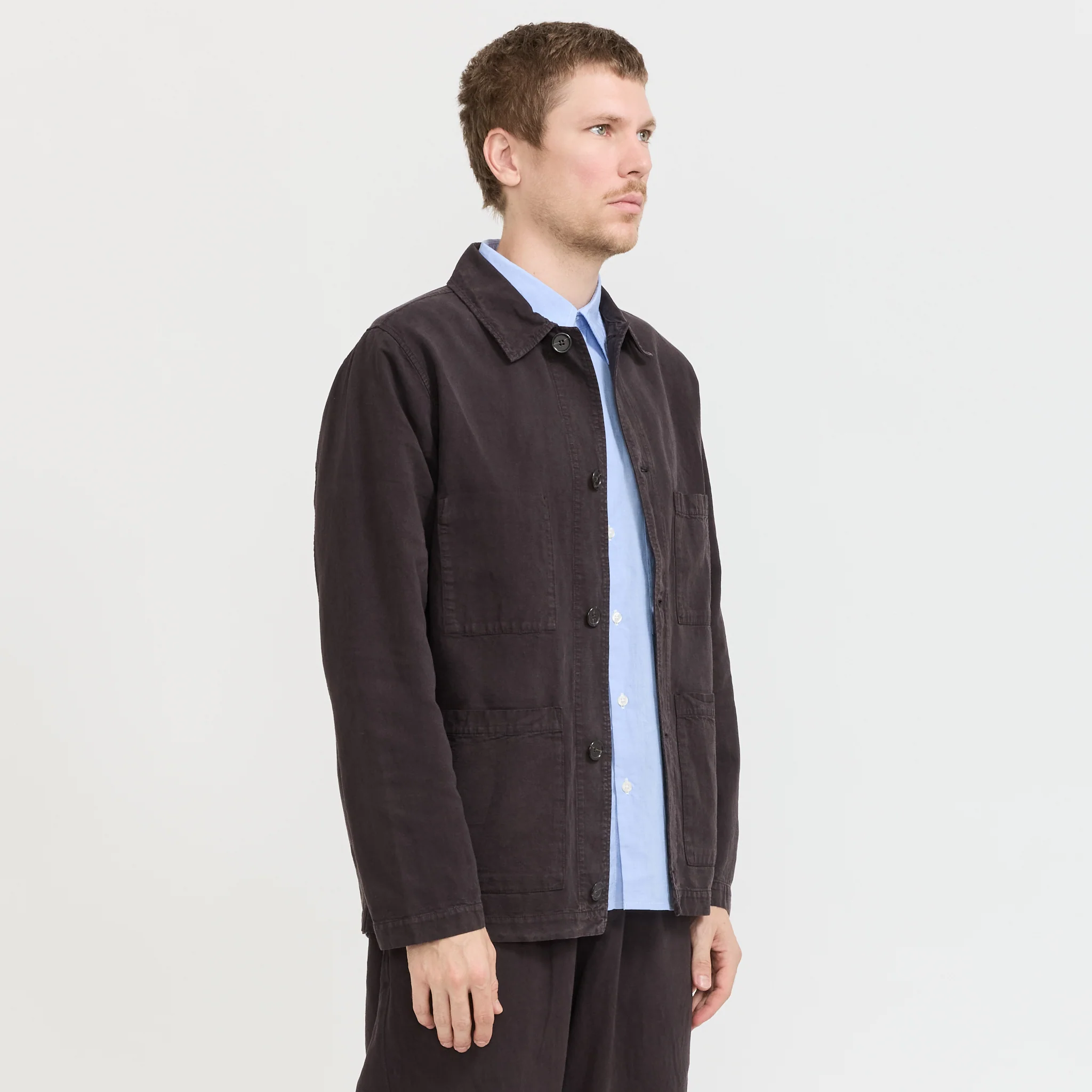 Coverall Jacket Licorice - Image 3