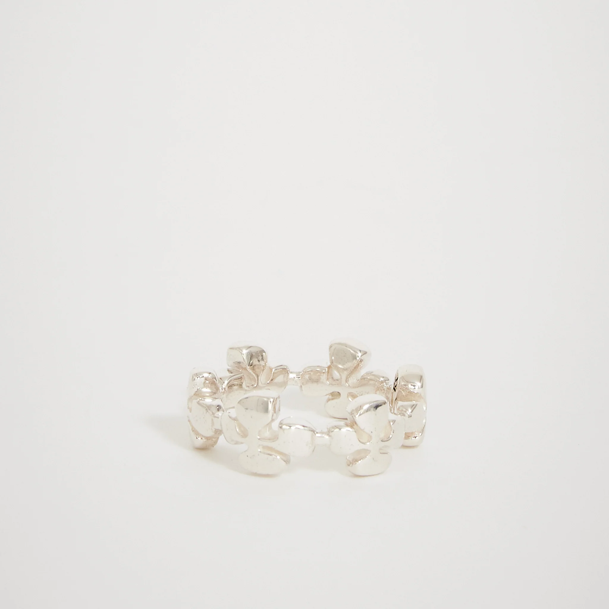 Cross Ring Silver