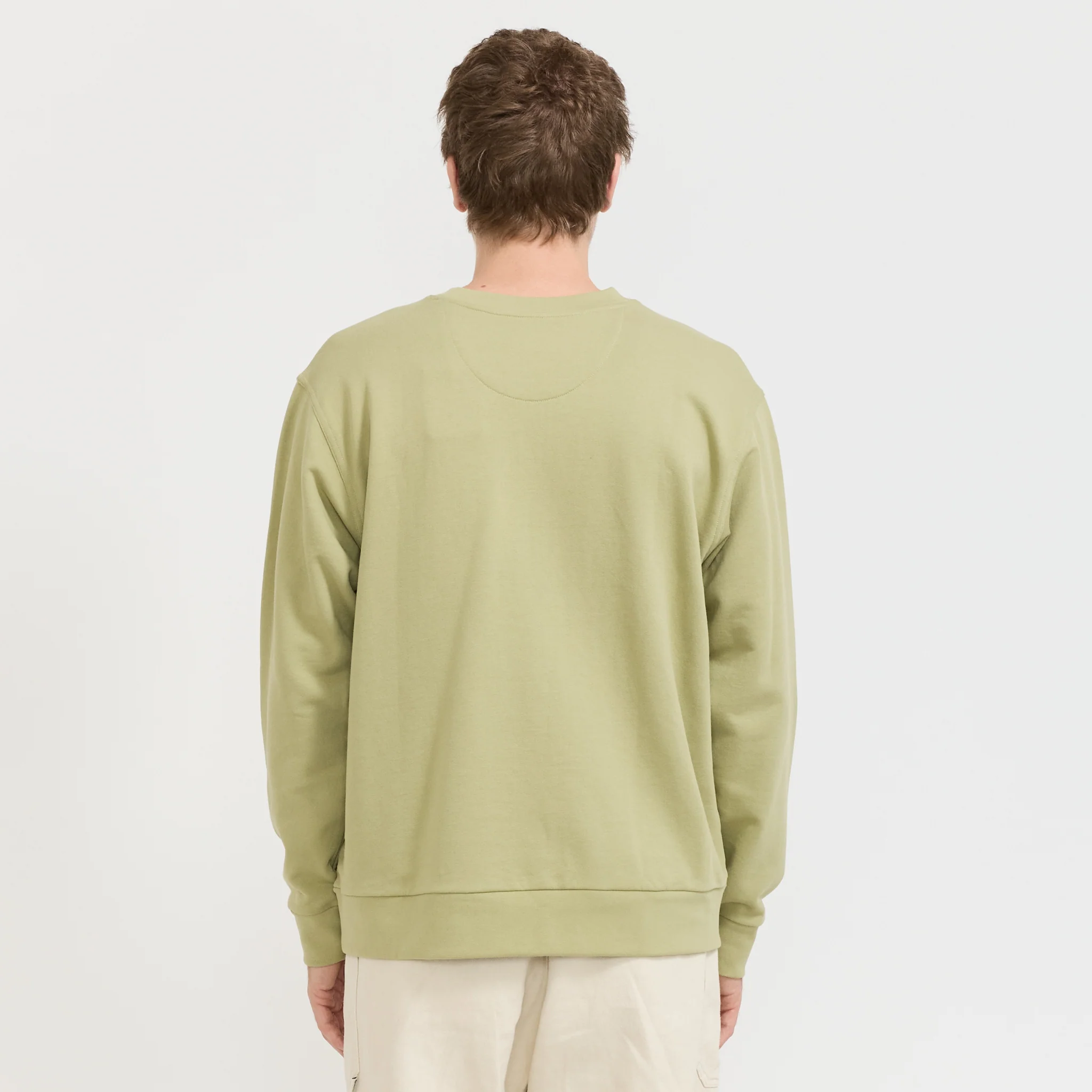 Daily Crewneck Sweatshirt Gumtree Green - Image 4