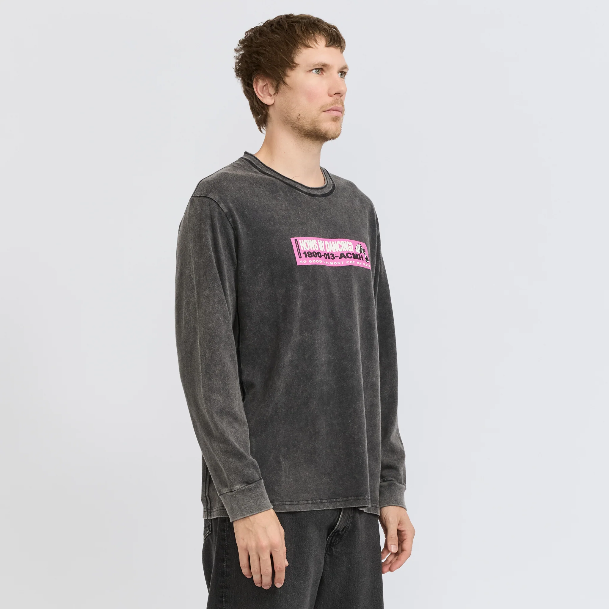 Dancers LS Tee Vintage Black - Image 3