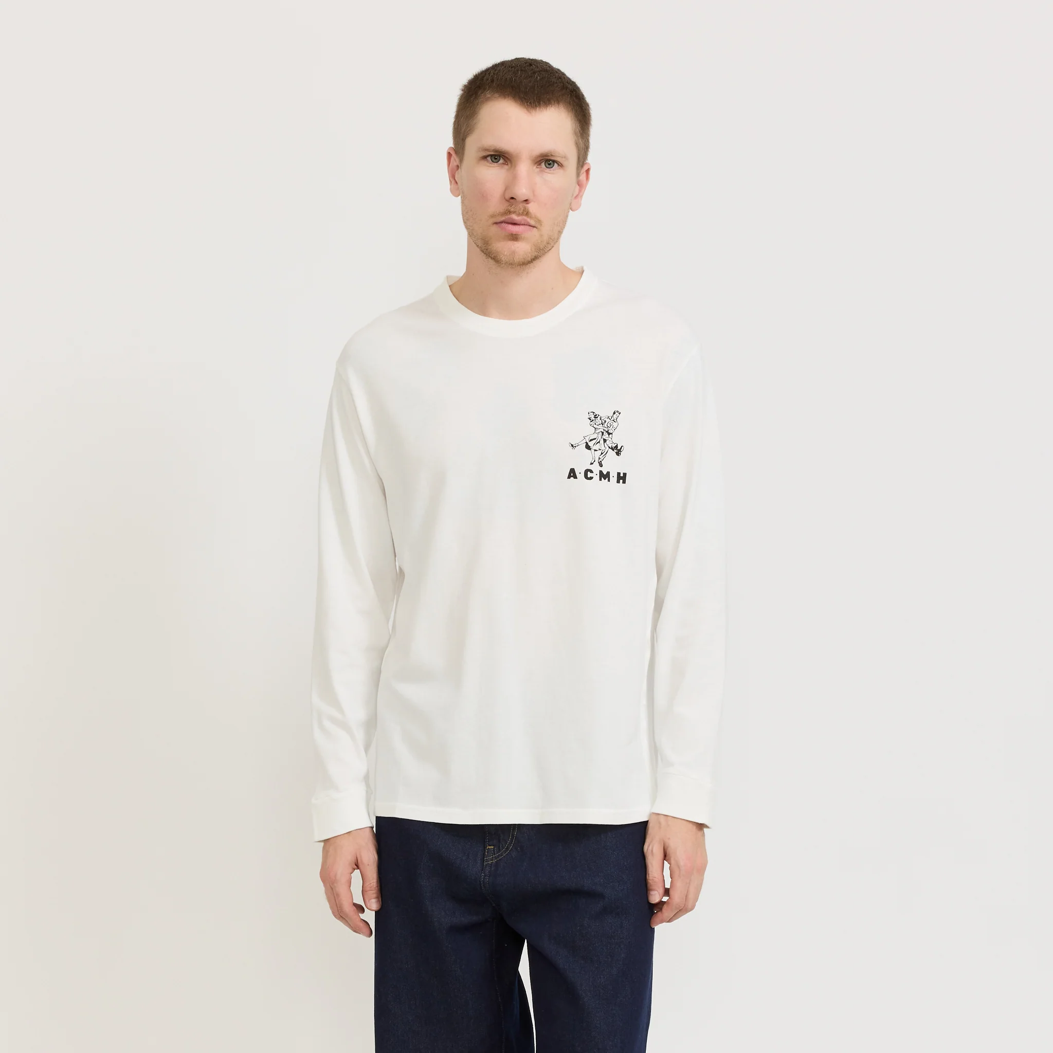 Dancers Only L/S Tee Off White