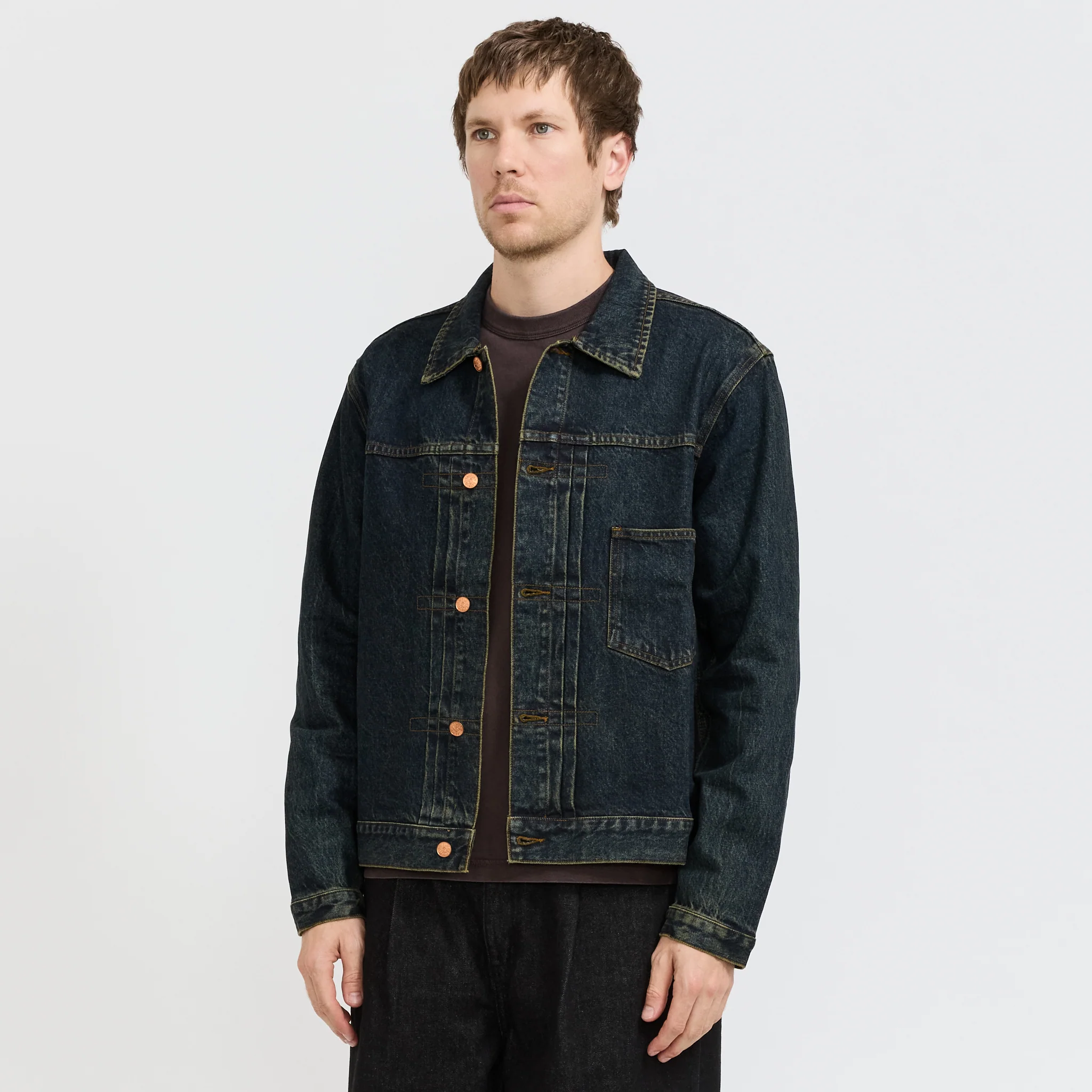 Danijel Jacket Dirty Indigo - Image 6