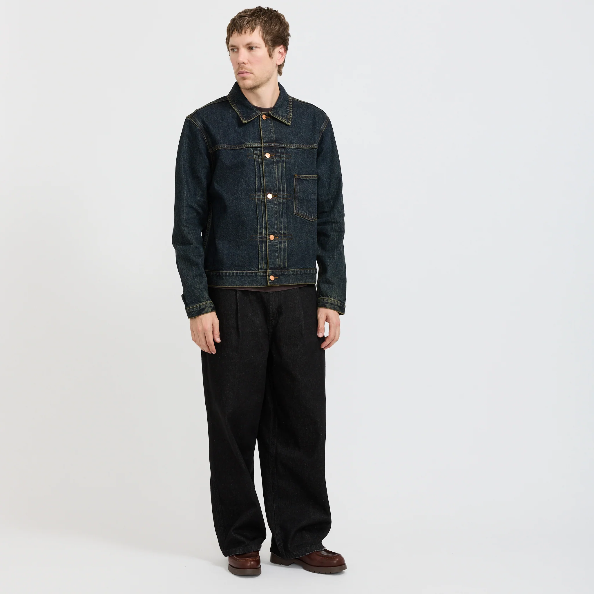 Danijel Jacket Dirty Indigo - Image 7