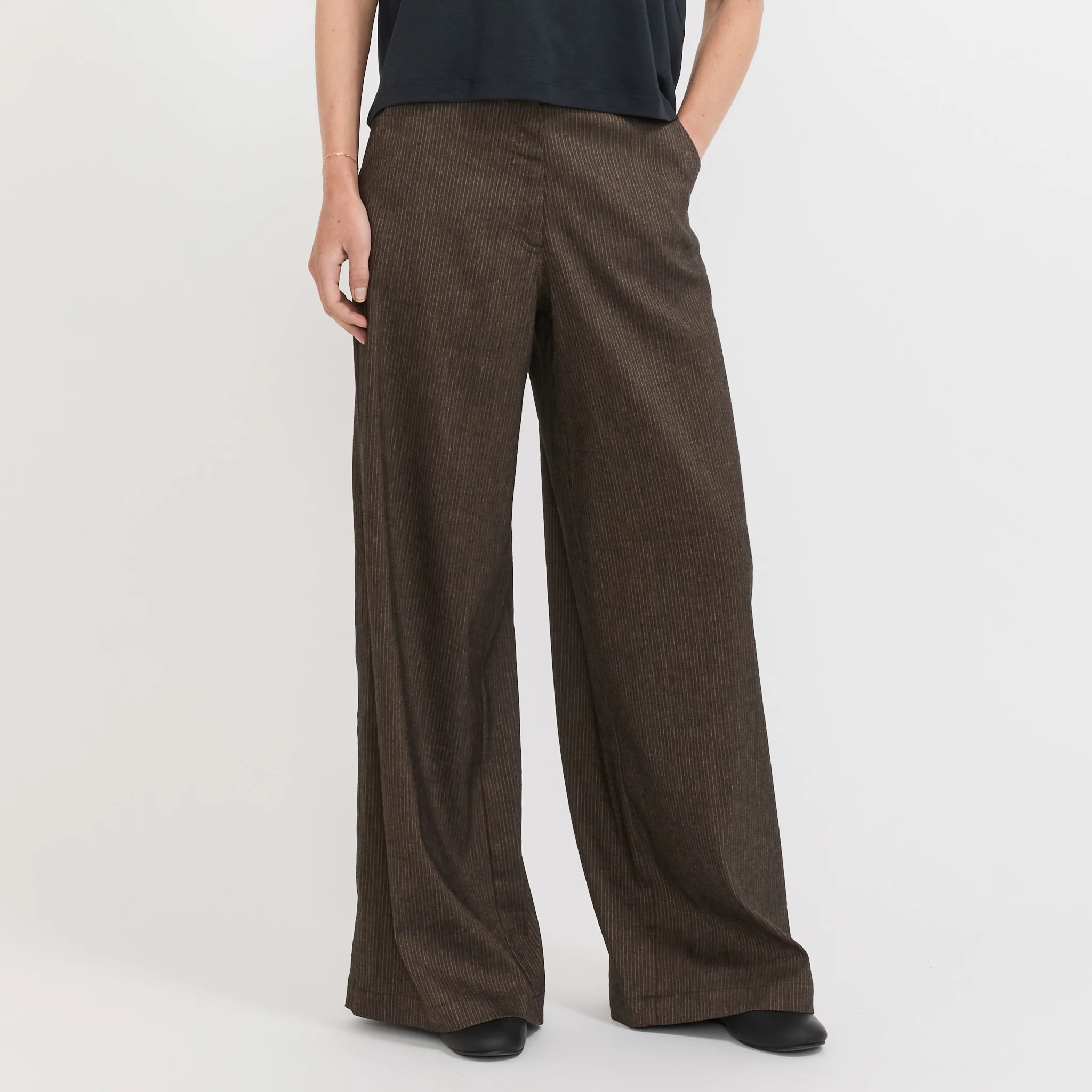 Dasum Wide Pants Cafe Do Mato