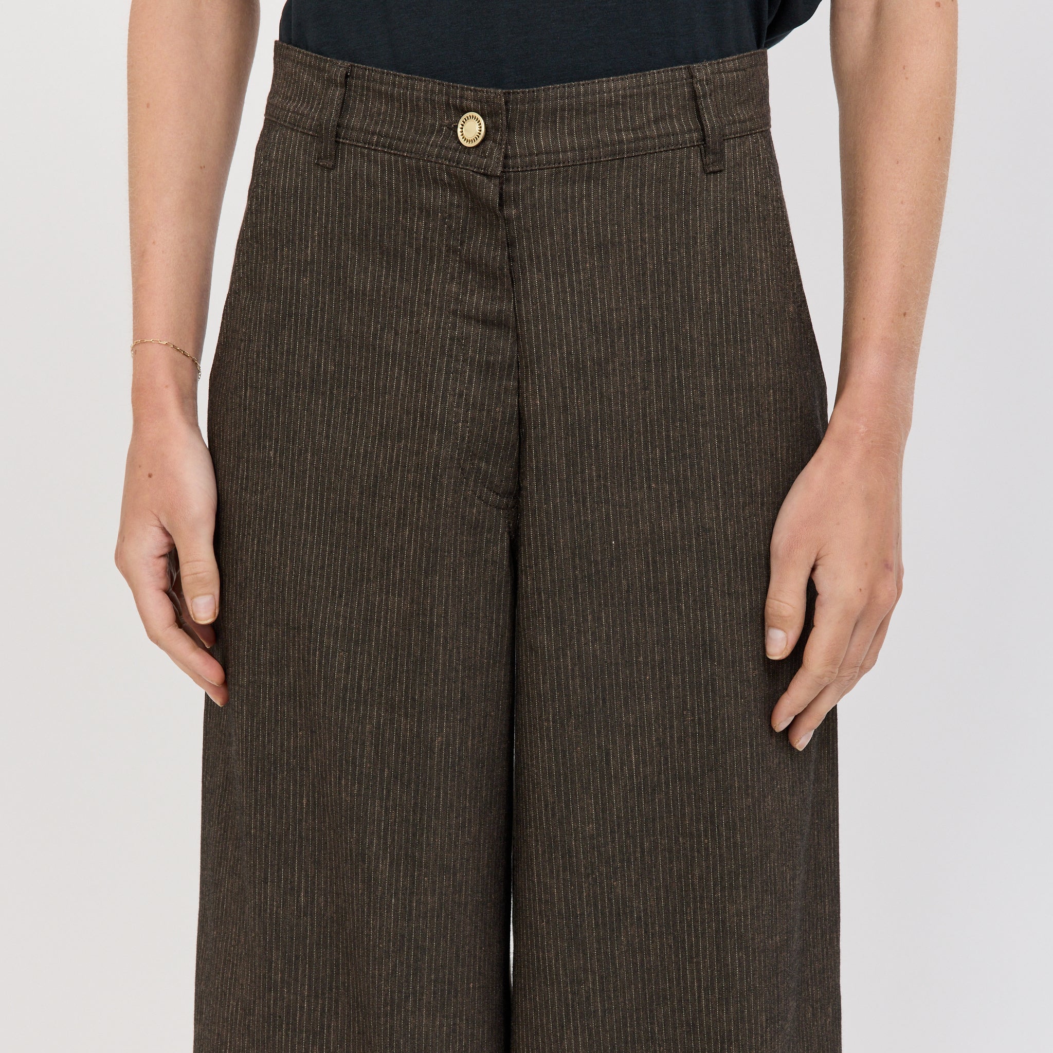 Dasum Wide Pants Cafe Do Mato - Image 5