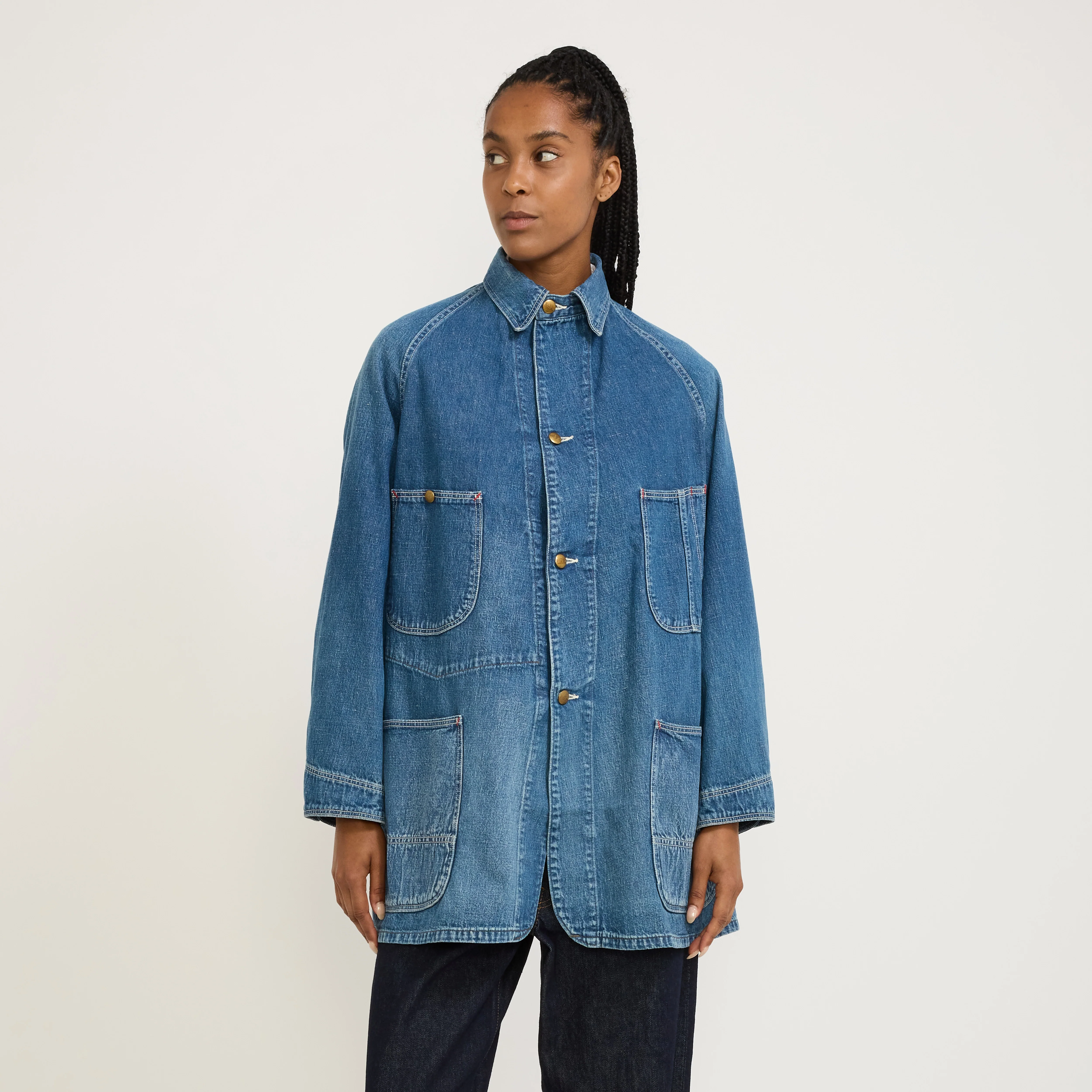 Denim Loose Fit Coverall Denim Used - Image 5