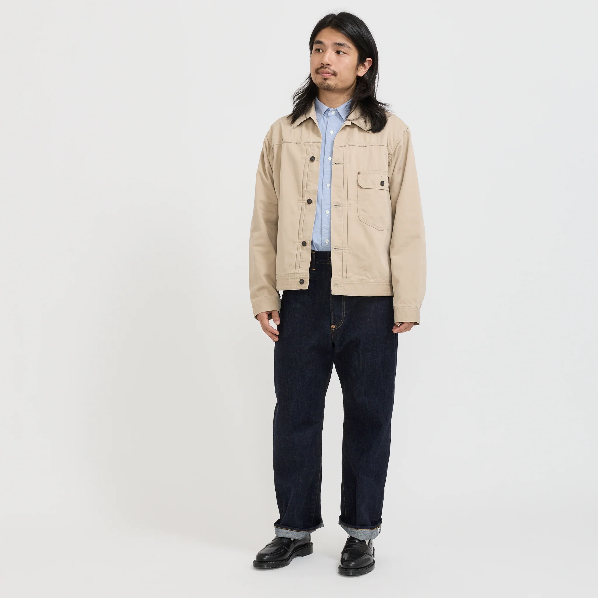 Digger Jacket 62 Twill Beige - Image 2