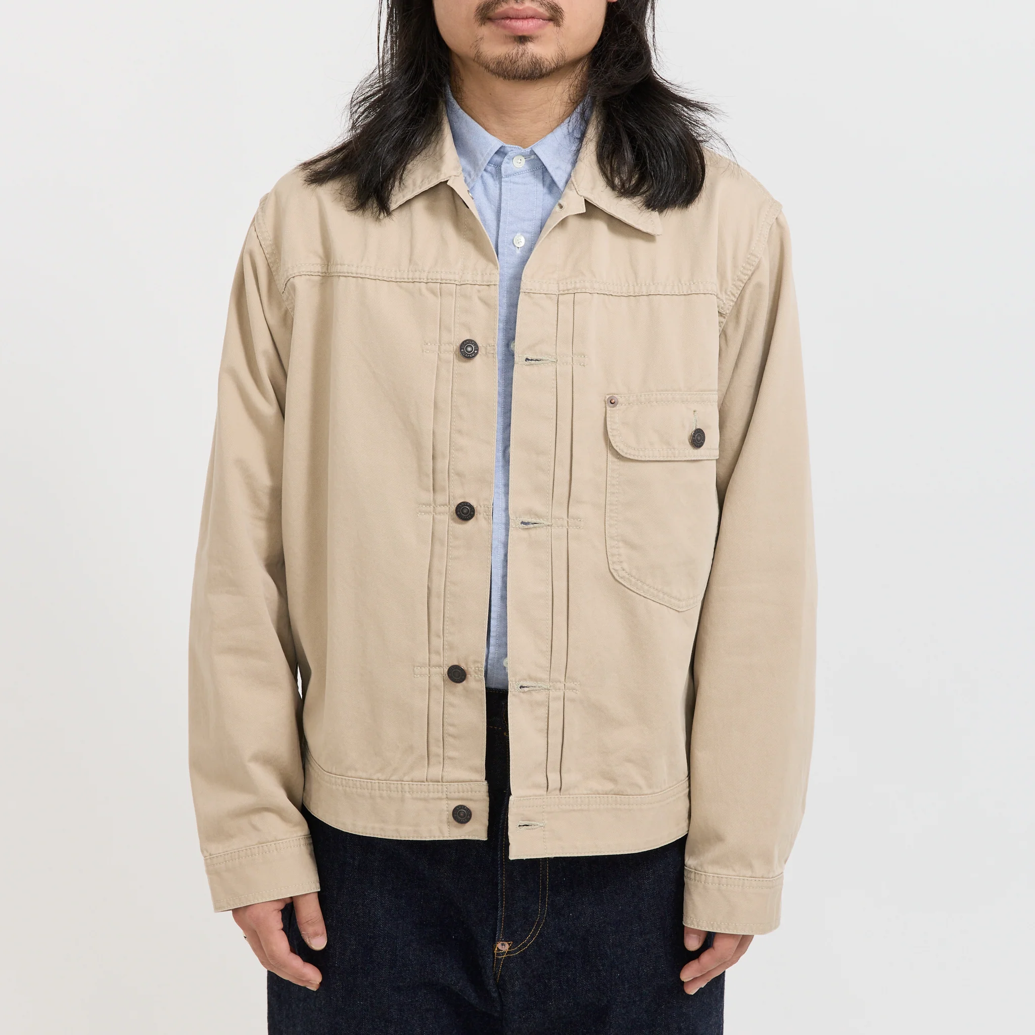 Digger Jacket 62 Twill Beige - Image 5
