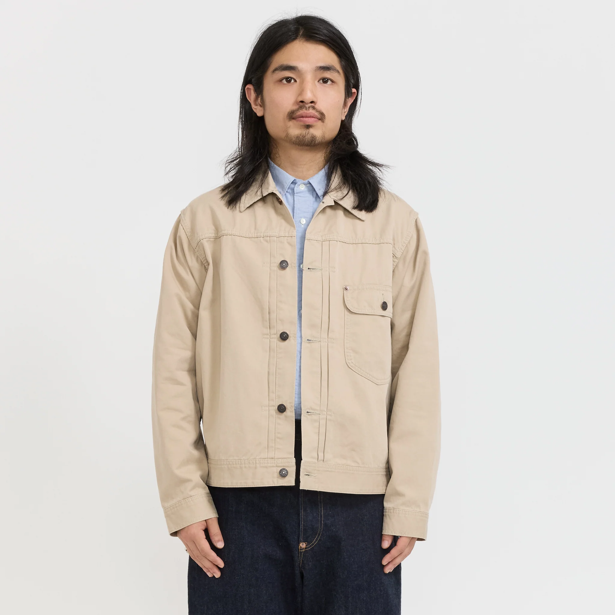 Digger Jacket 62 Twill Beige - Image 8
