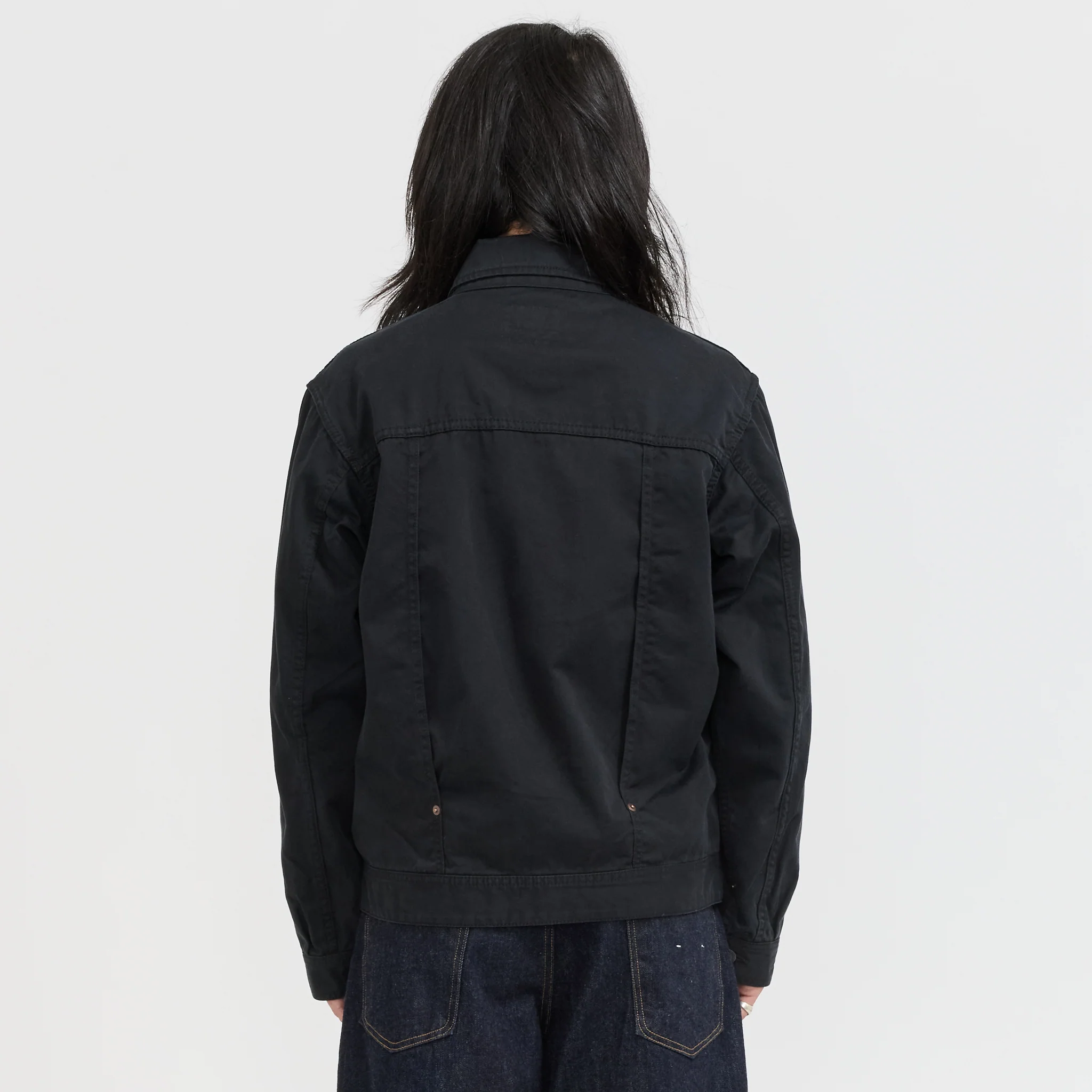 Digger Jacket 62 Twill Black - Image 4