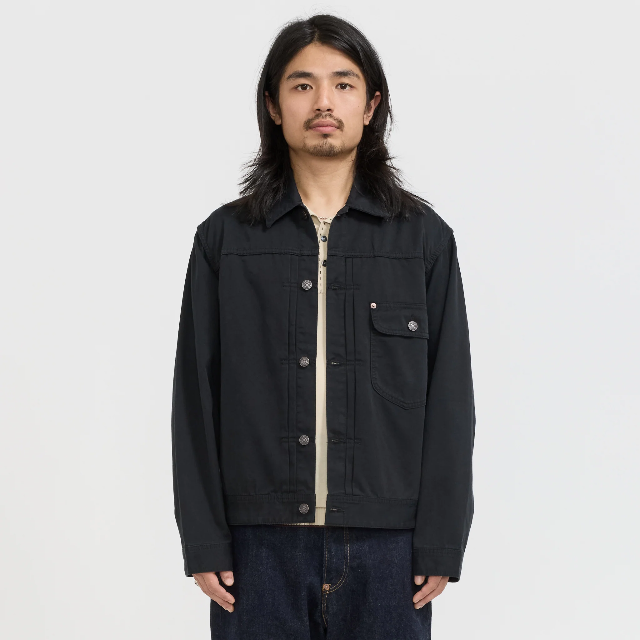 Digger Jacket 62 Twill Black - Image 6