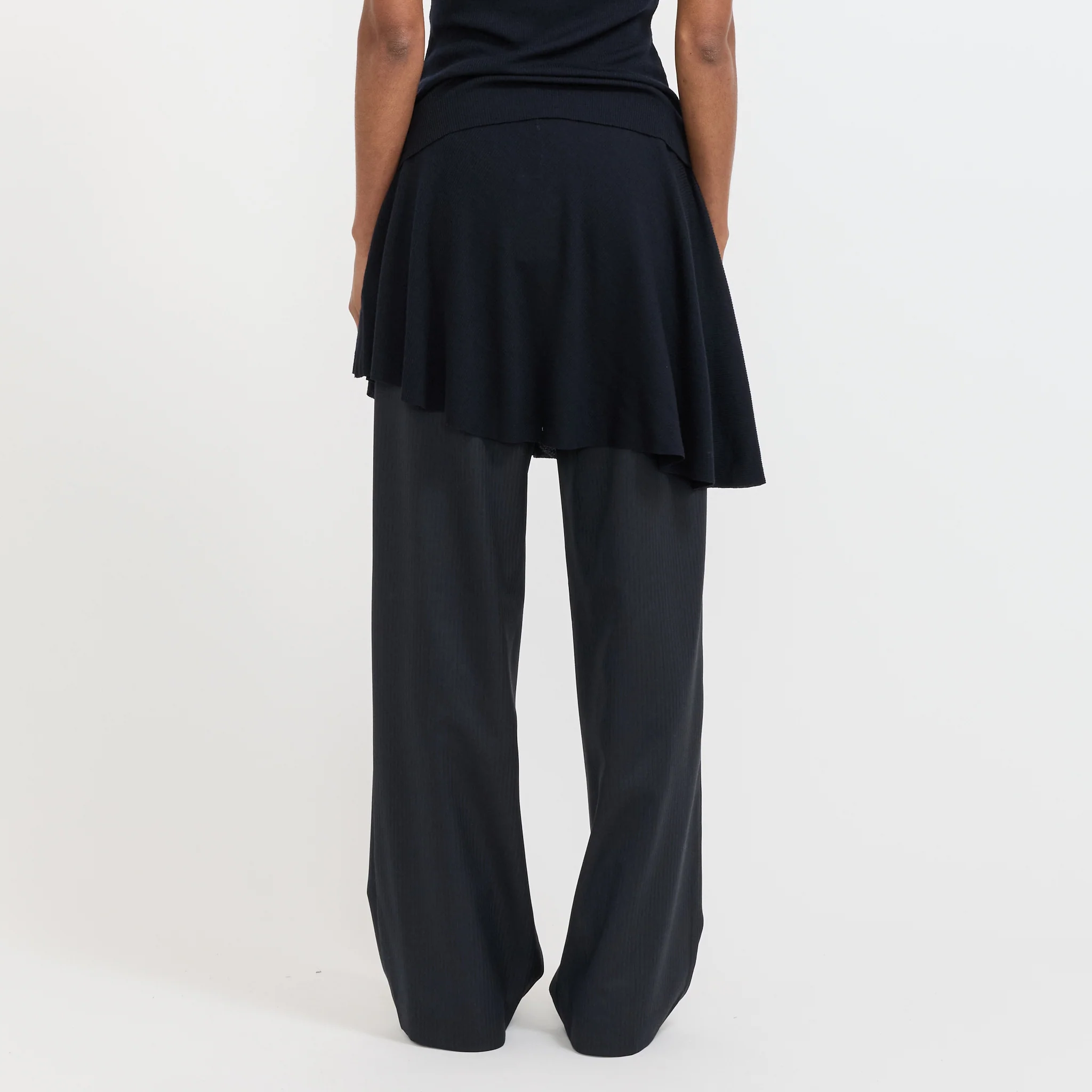 Dissolve Wool Skirt Ink - Image 4