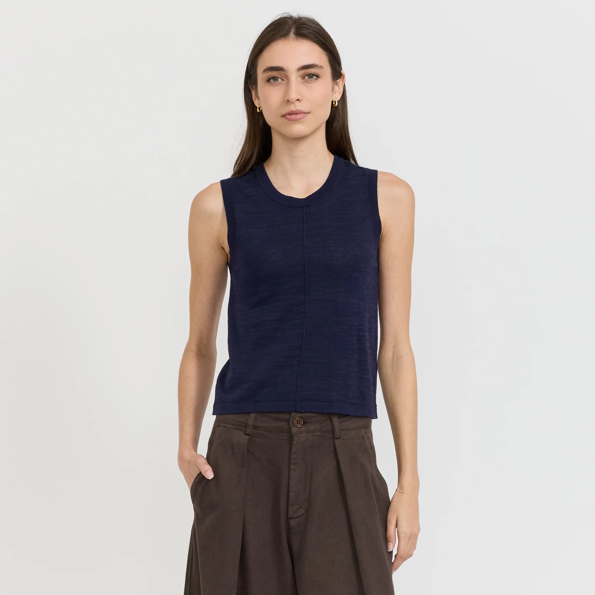 Dot Vest Navy