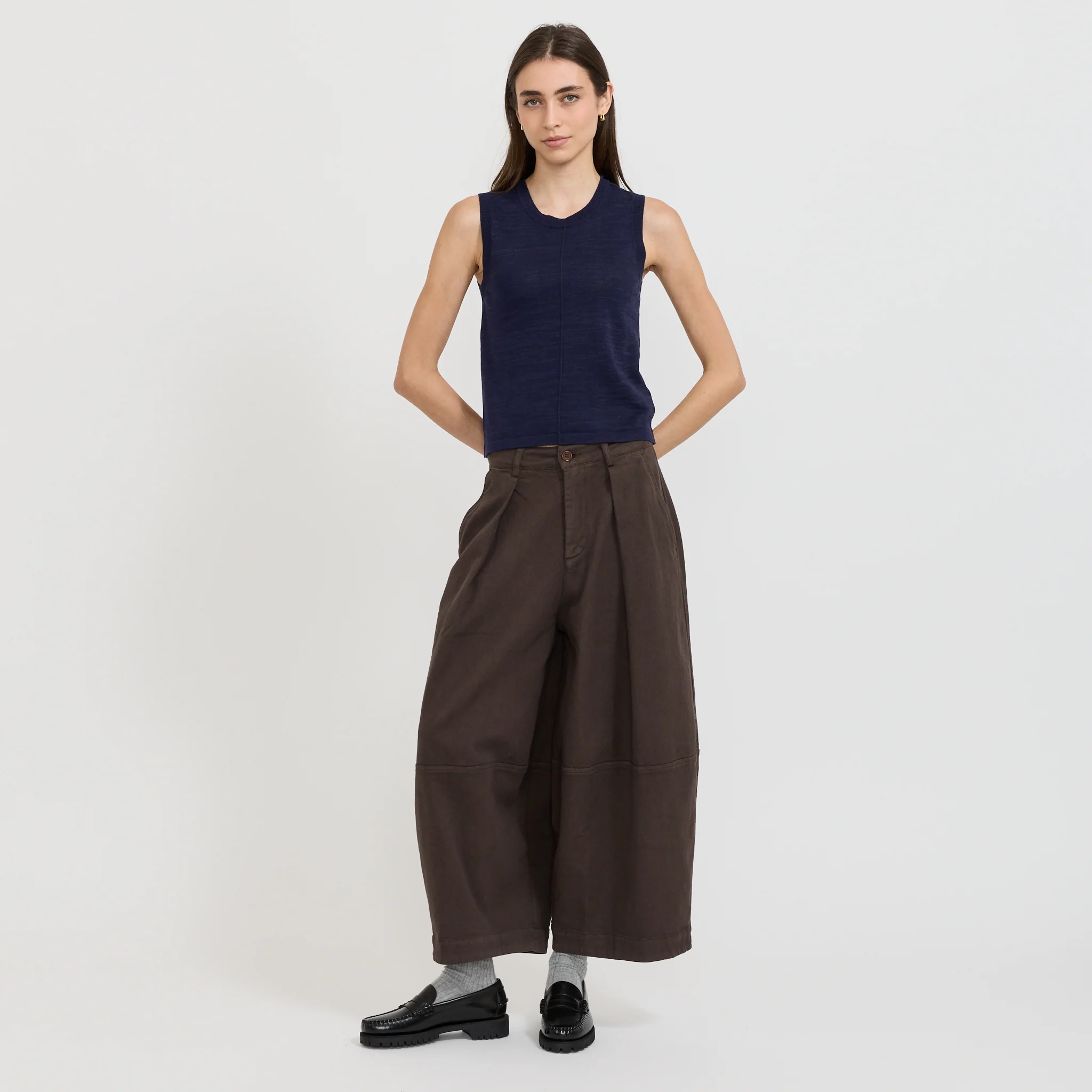 Dot Vest Navy - Image 2