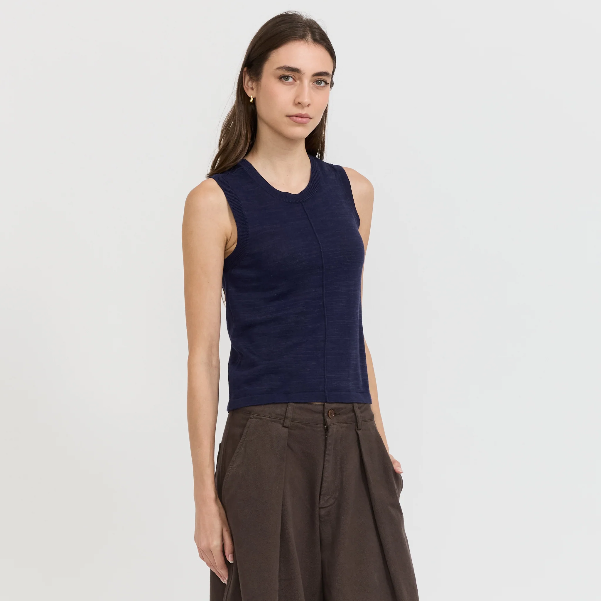 Dot Vest Navy - Image 3