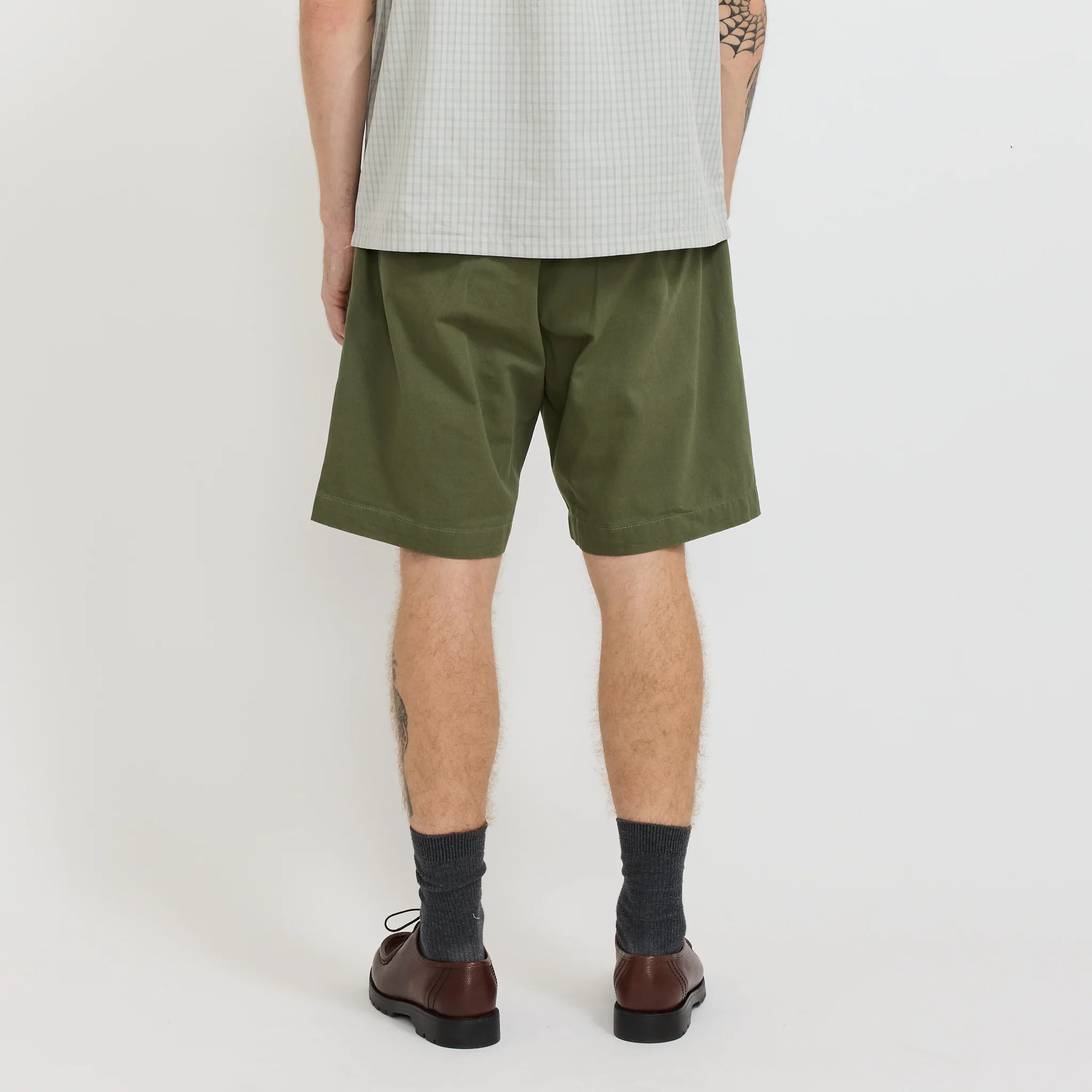 Drill Part Timer Shorts Olive - Image 4