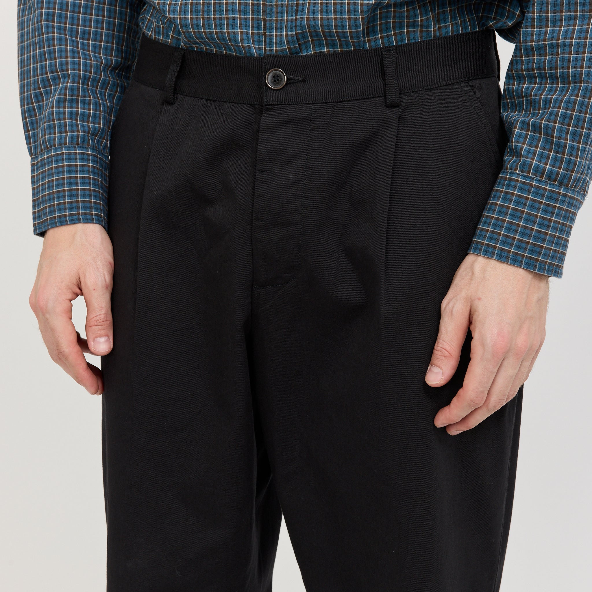 Duke Pant Twill Black - Image 5