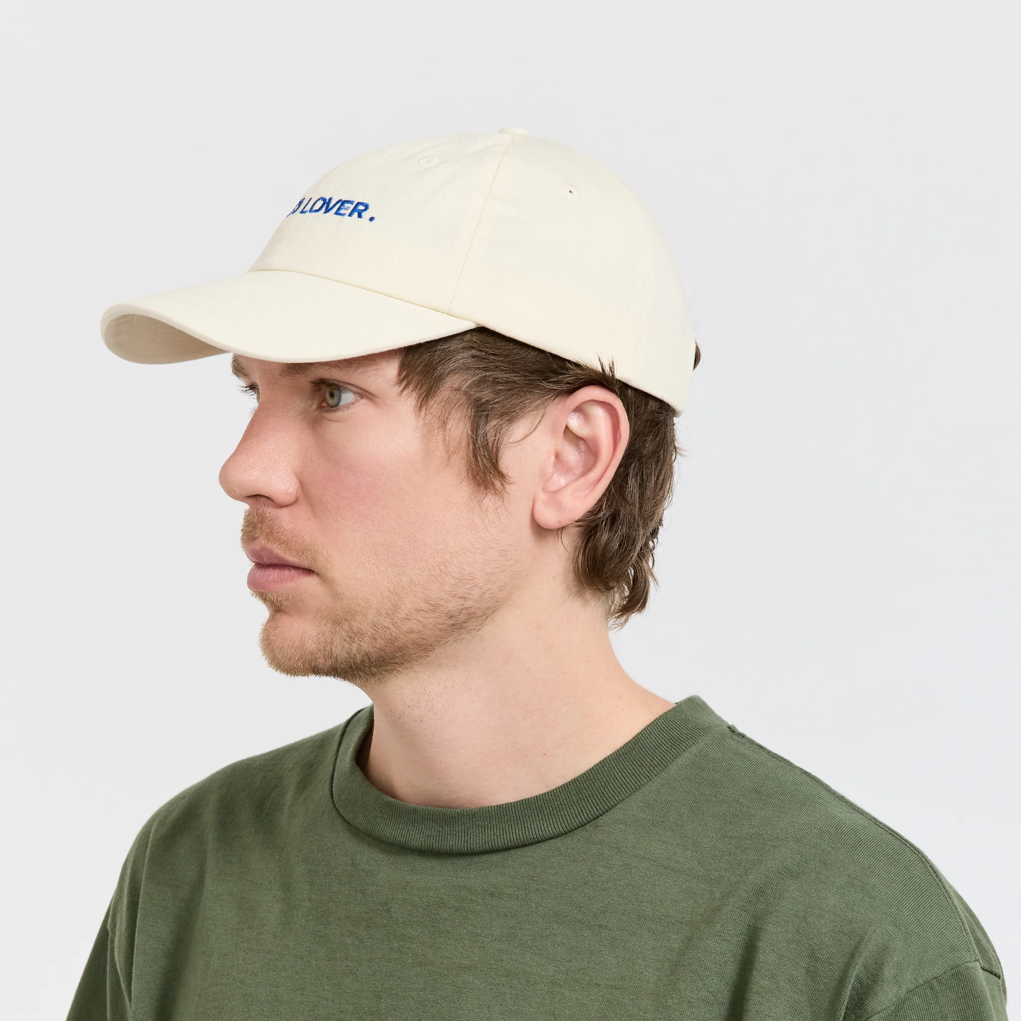 Easy Lover Embroidered Cap Beige - Image 5